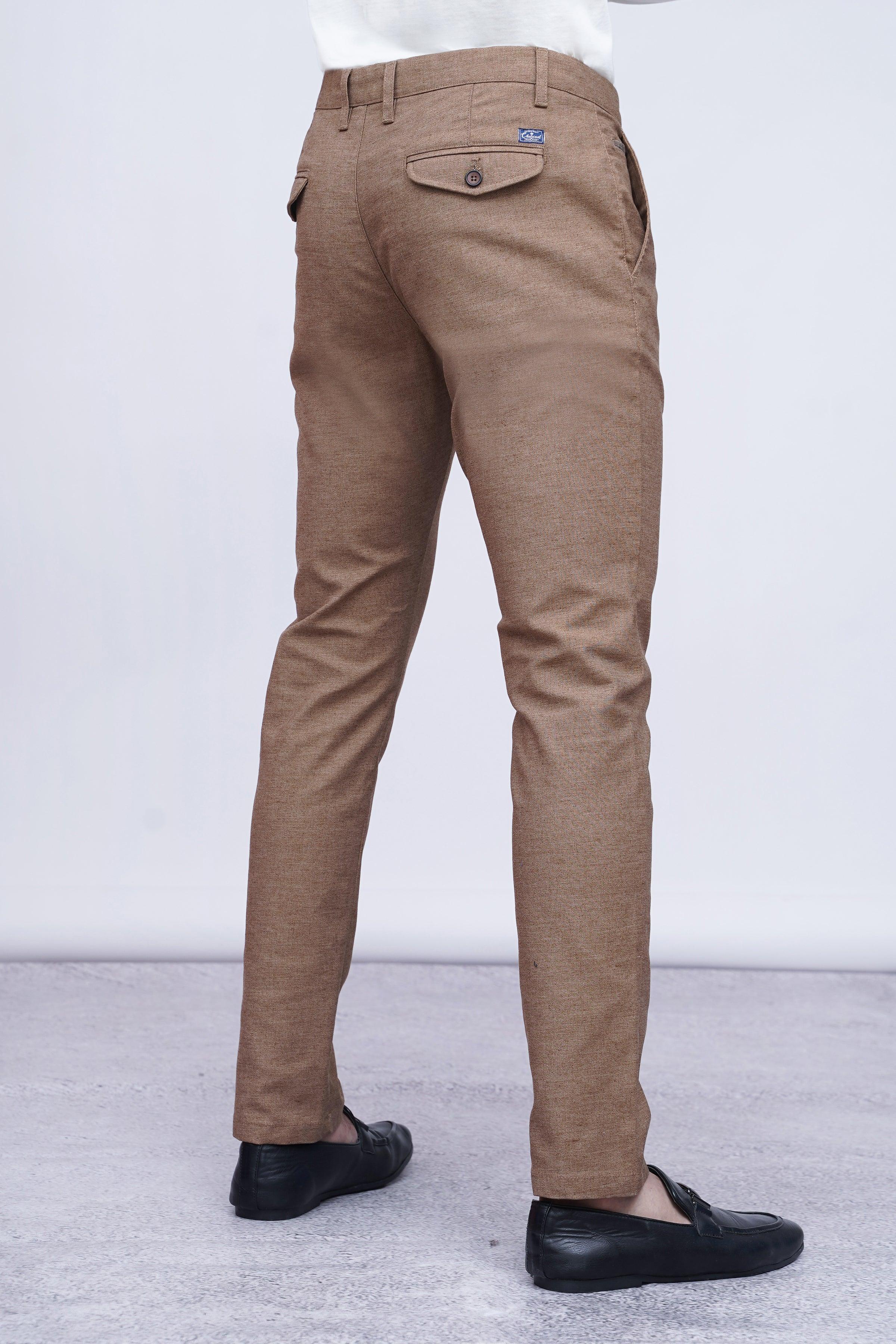 CASUAL PANT CROSS POCKET KHAKI at Charcoal Clothing