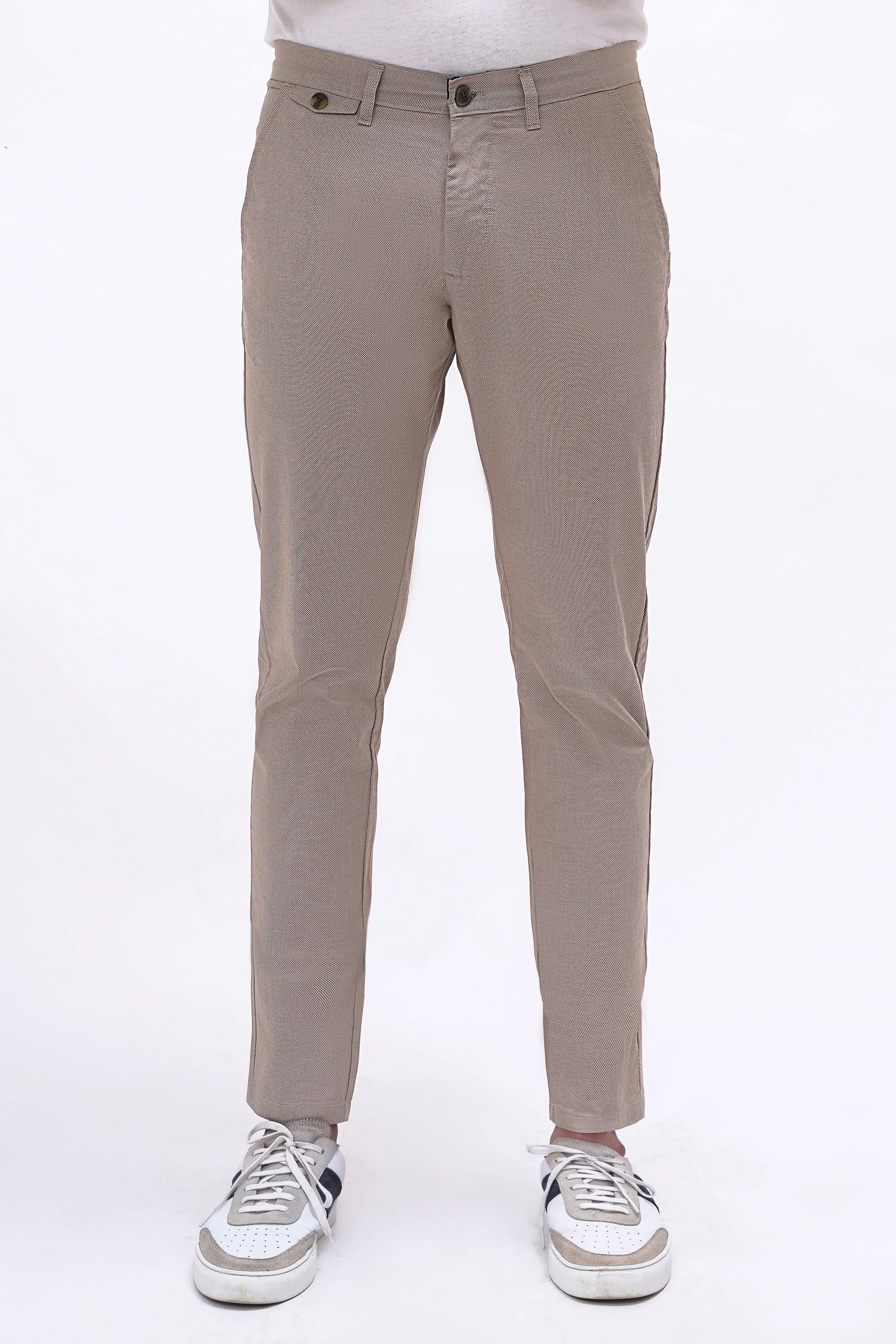 CASUAL PANT CROSS POCKET LIGHT KHAKI at Charcoal Clothing