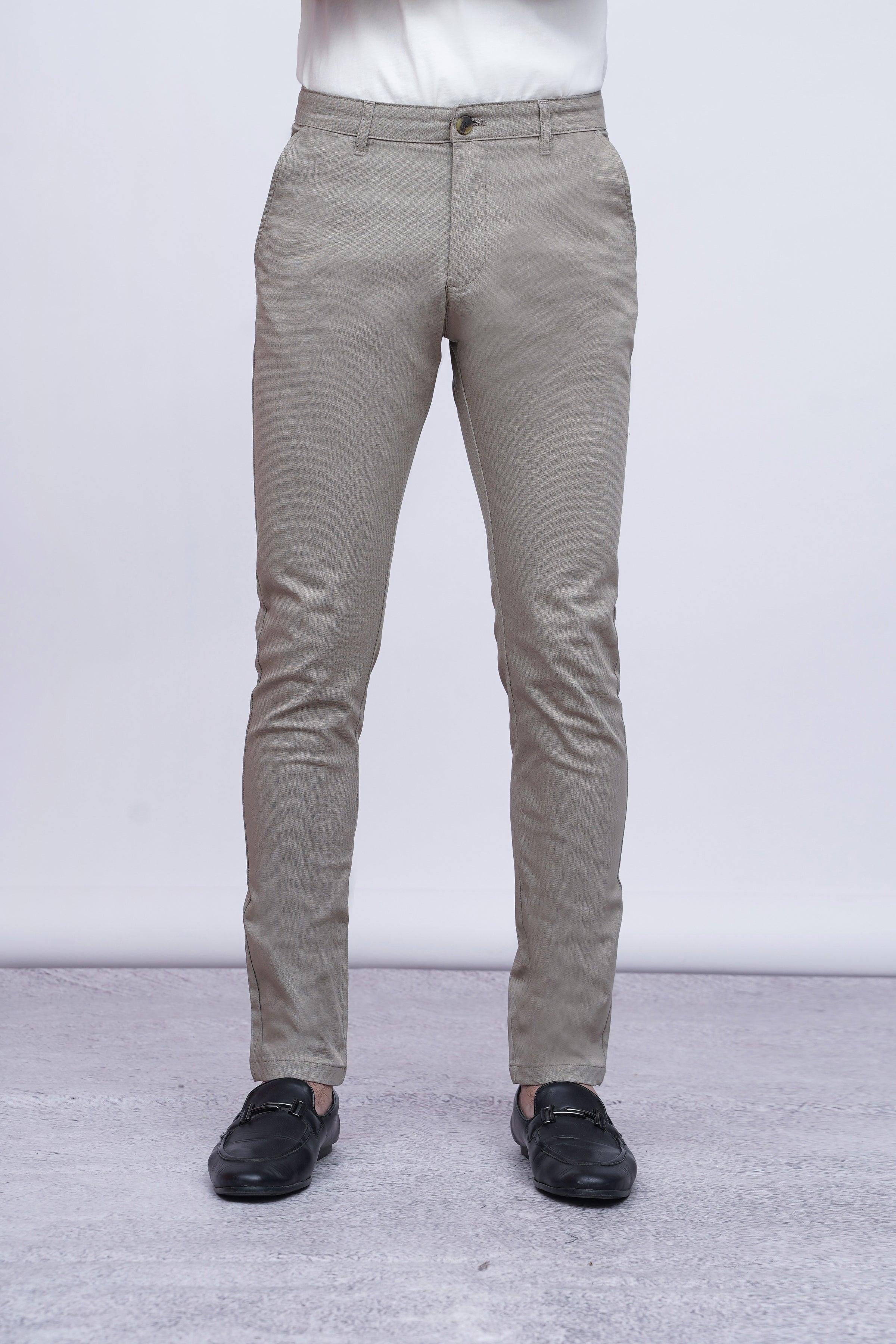 CASUAL PANT CROSS POCKET LIGHT KHAKI at Charcoal Clothing