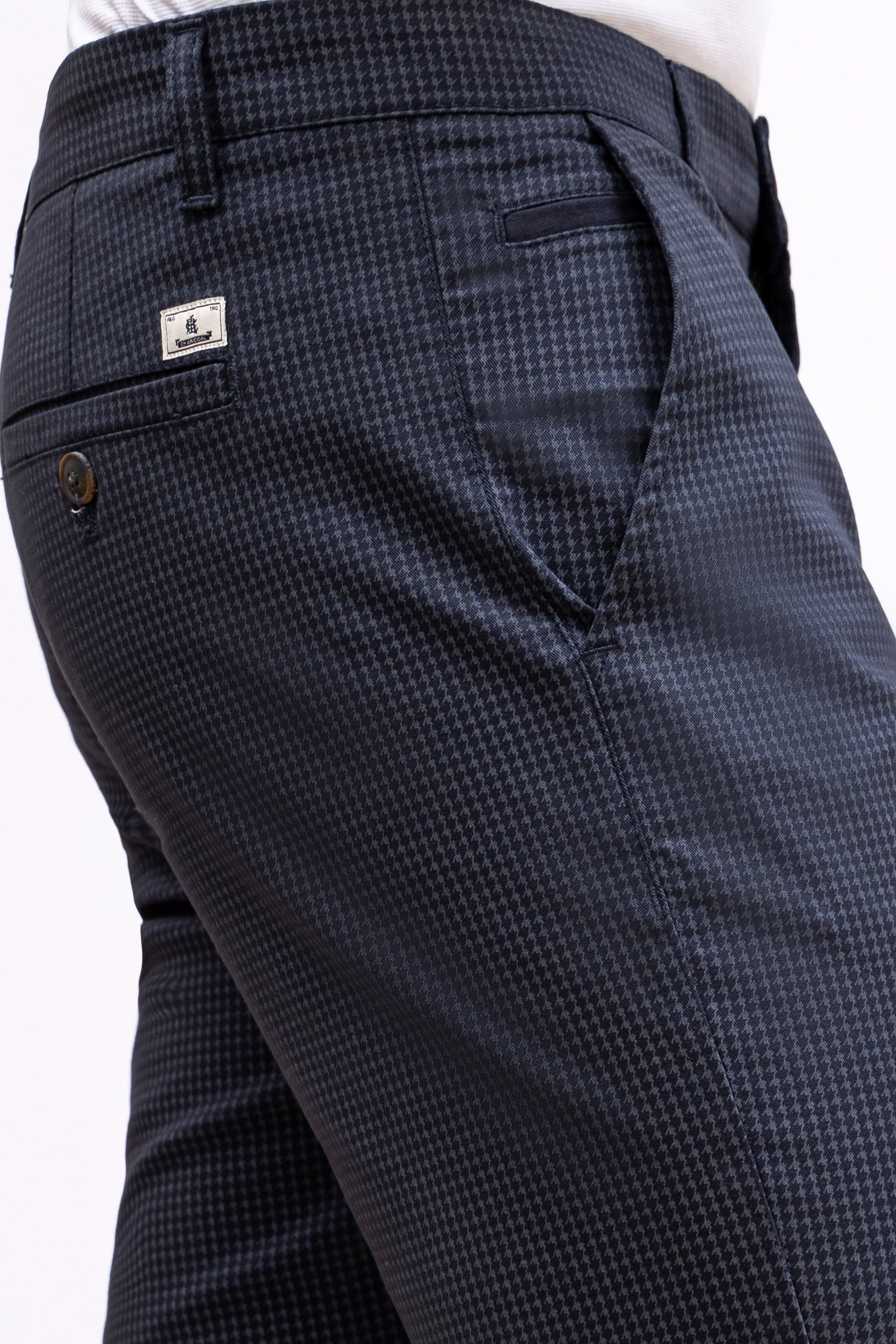 CASUAL PANT CROSS POCKET NAVY at Charcoal Clothing