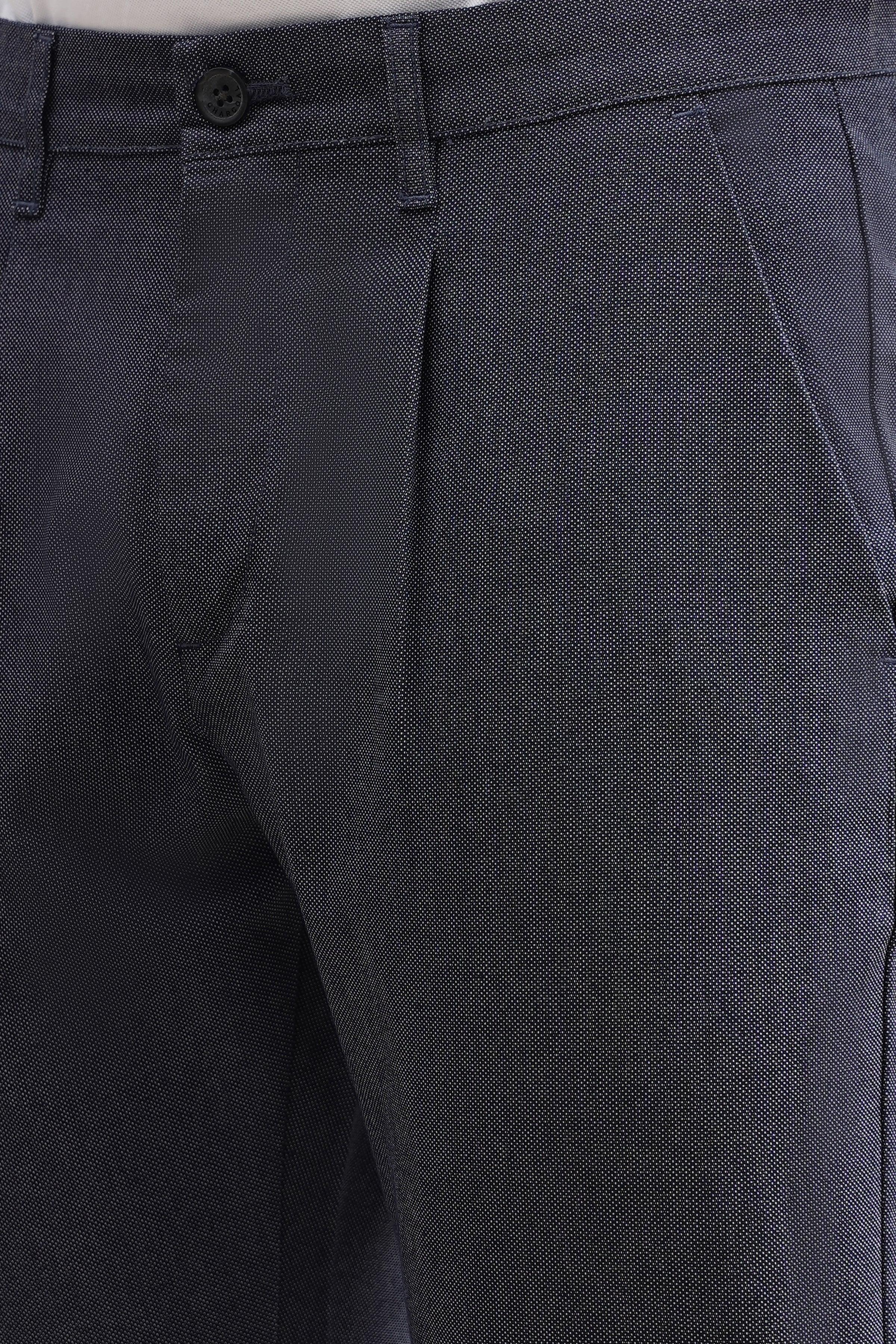 CASUAL PANT CROSS POCKET NAVY at Charcoal Clothing