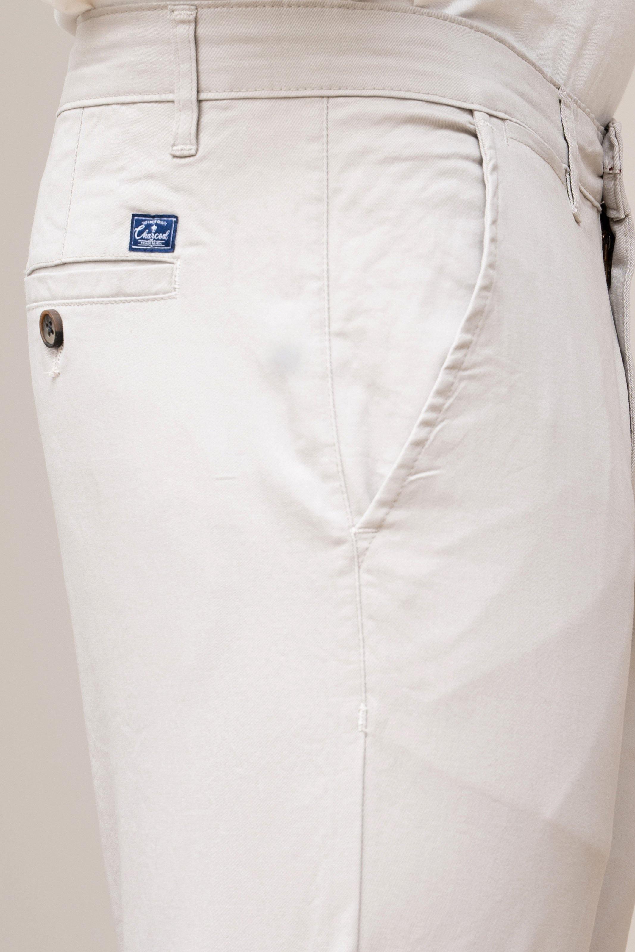 CASUAL PANT CROSS POCKET STONE at Charcoal Clothing