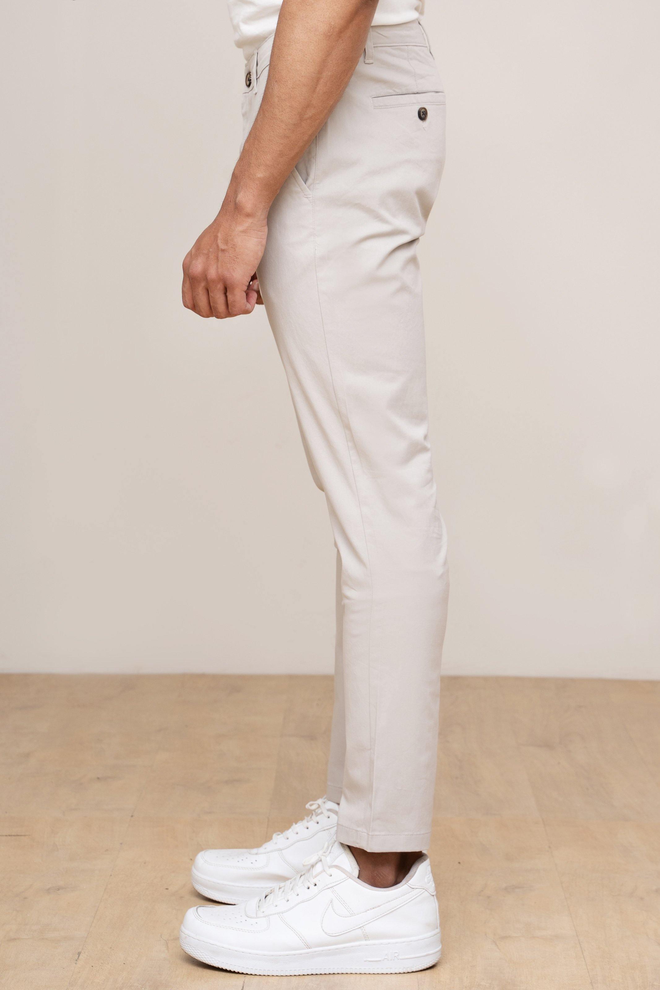 CASUAL PANT CROSS POCKET STONE at Charcoal Clothing