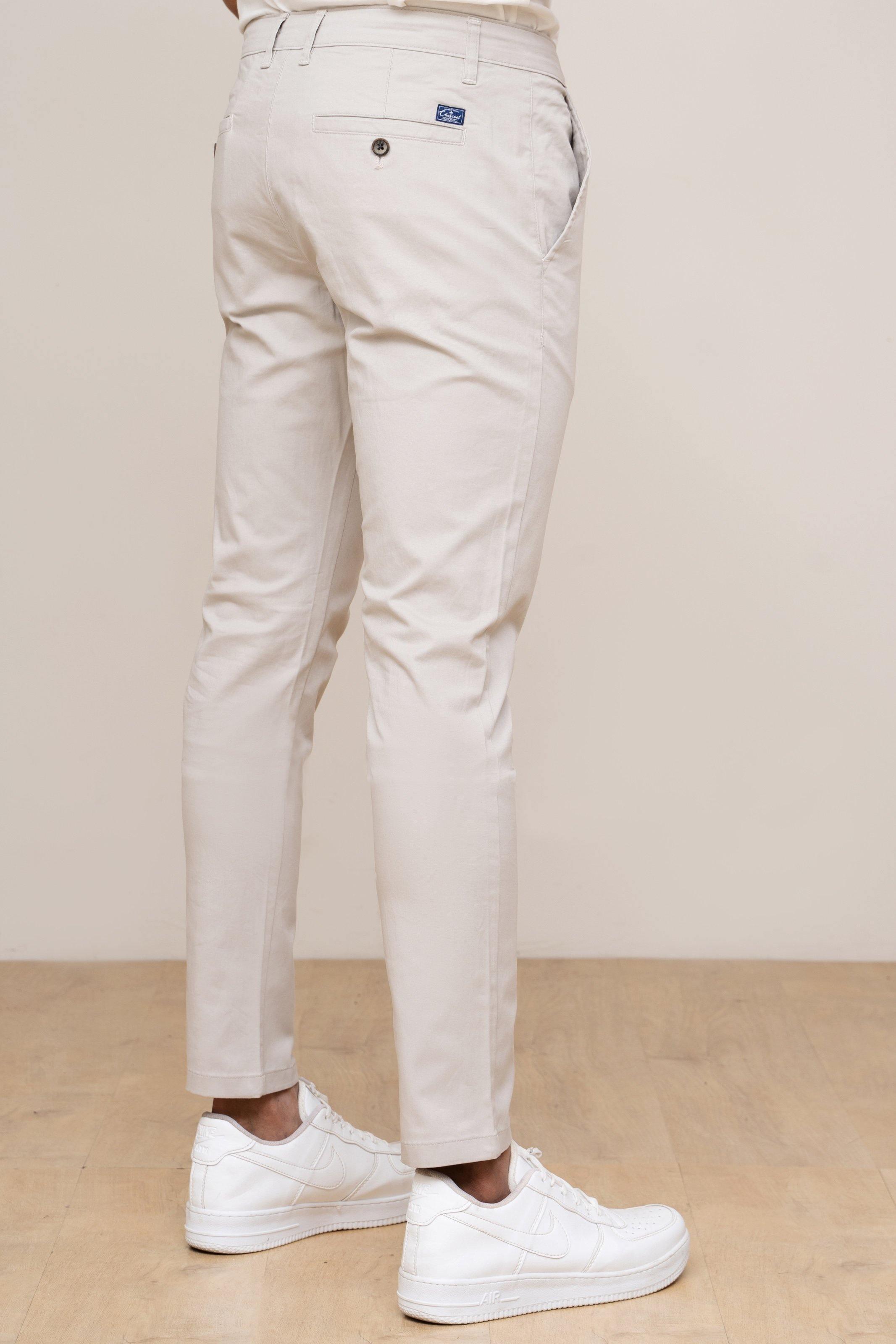 CASUAL PANT CROSS POCKET STONE at Charcoal Clothing