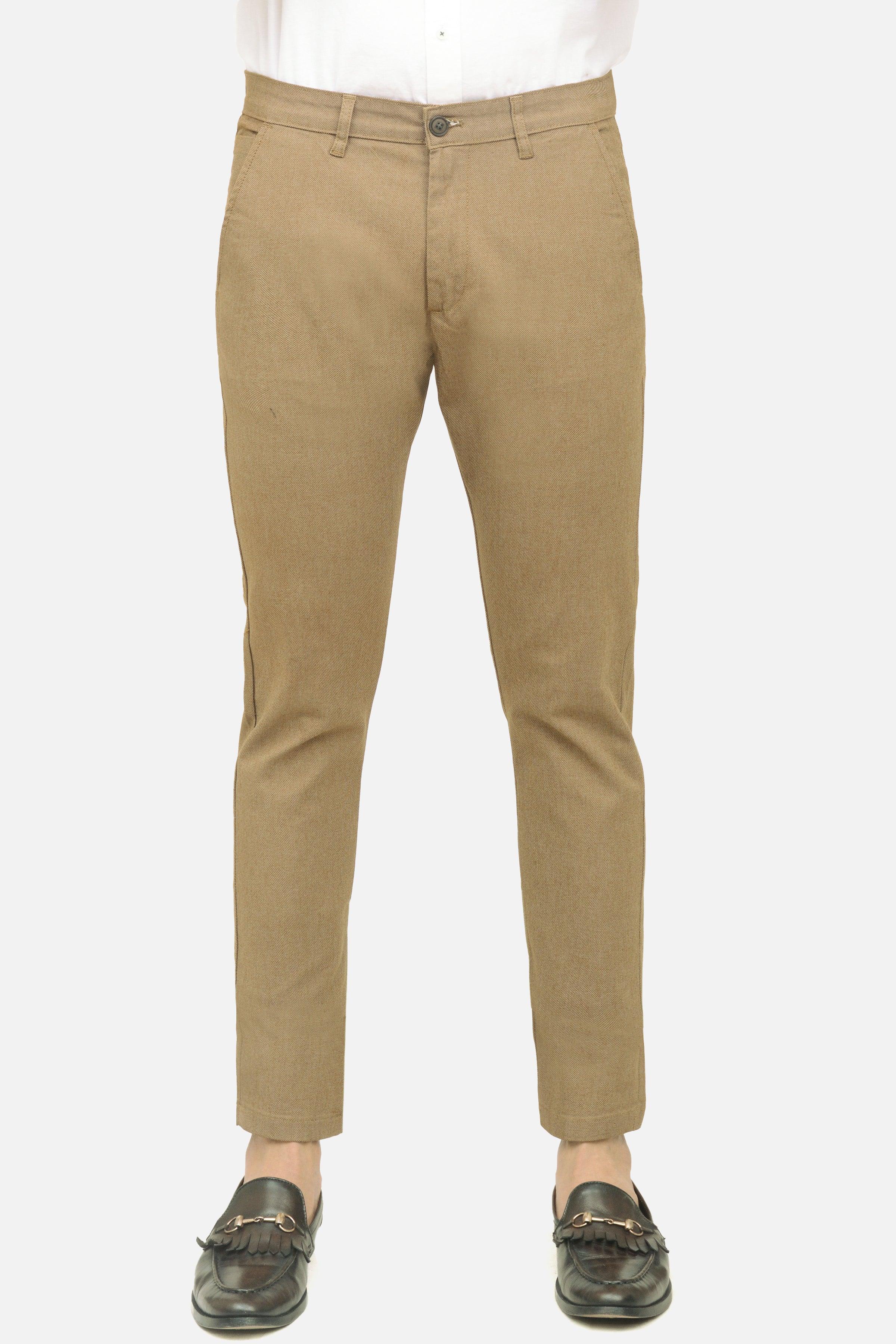 CASUAL PANT DARK KHAKI at Charcoal Clothing
