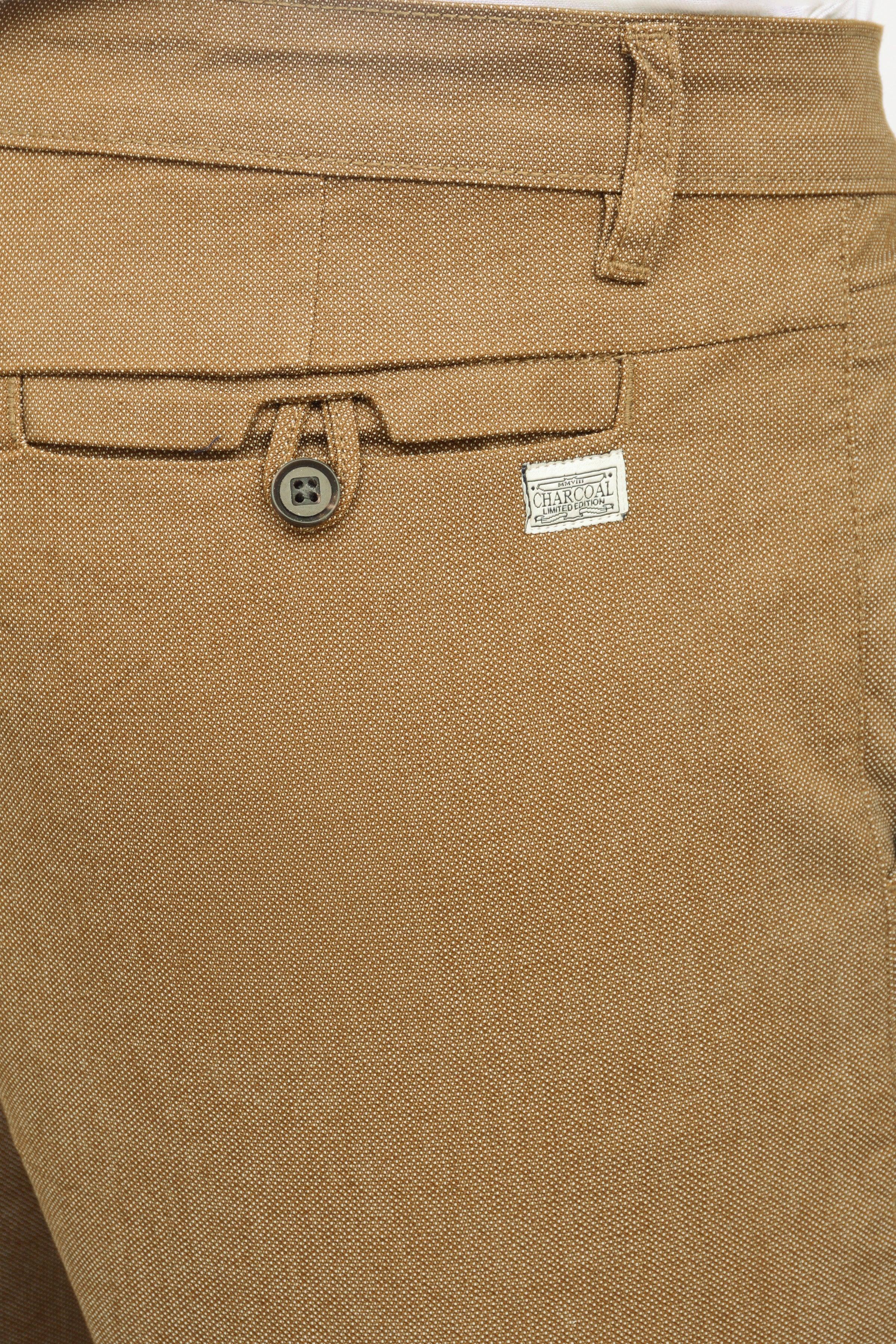 CASUAL PANT DARK KHAKI at Charcoal Clothing