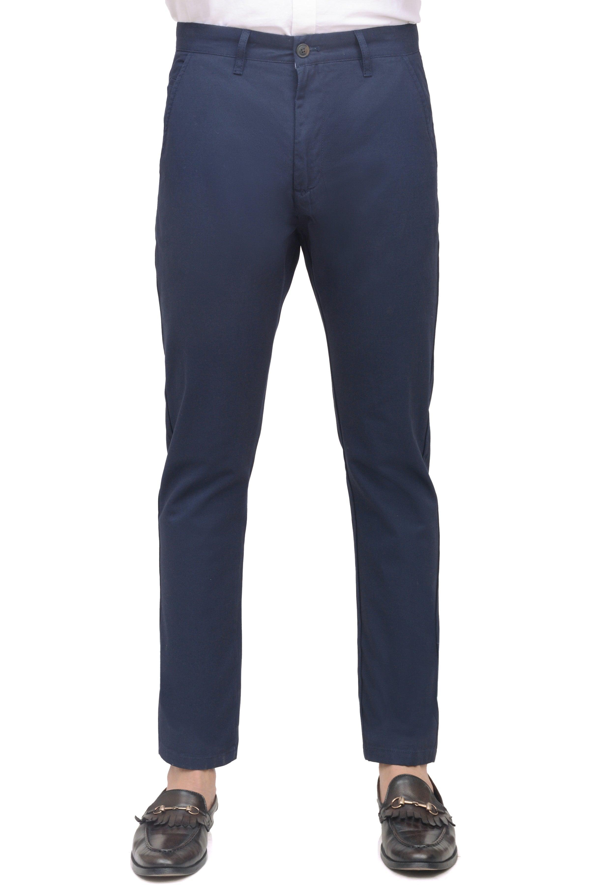CASUAL PANT DARK NAVY at Charcoal Clothing