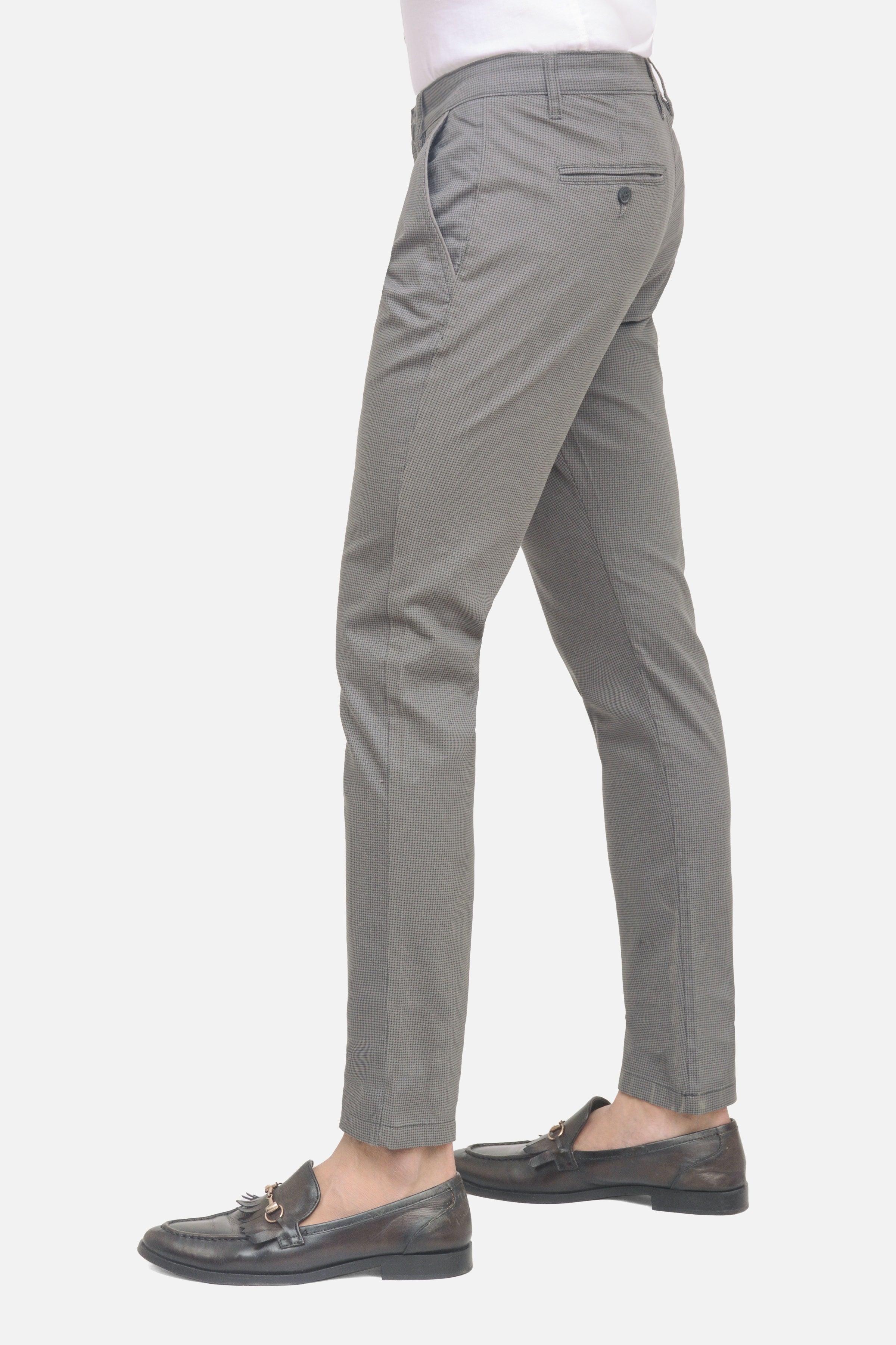 CASUAL PANT GREY BLUE at Charcoal Clothing