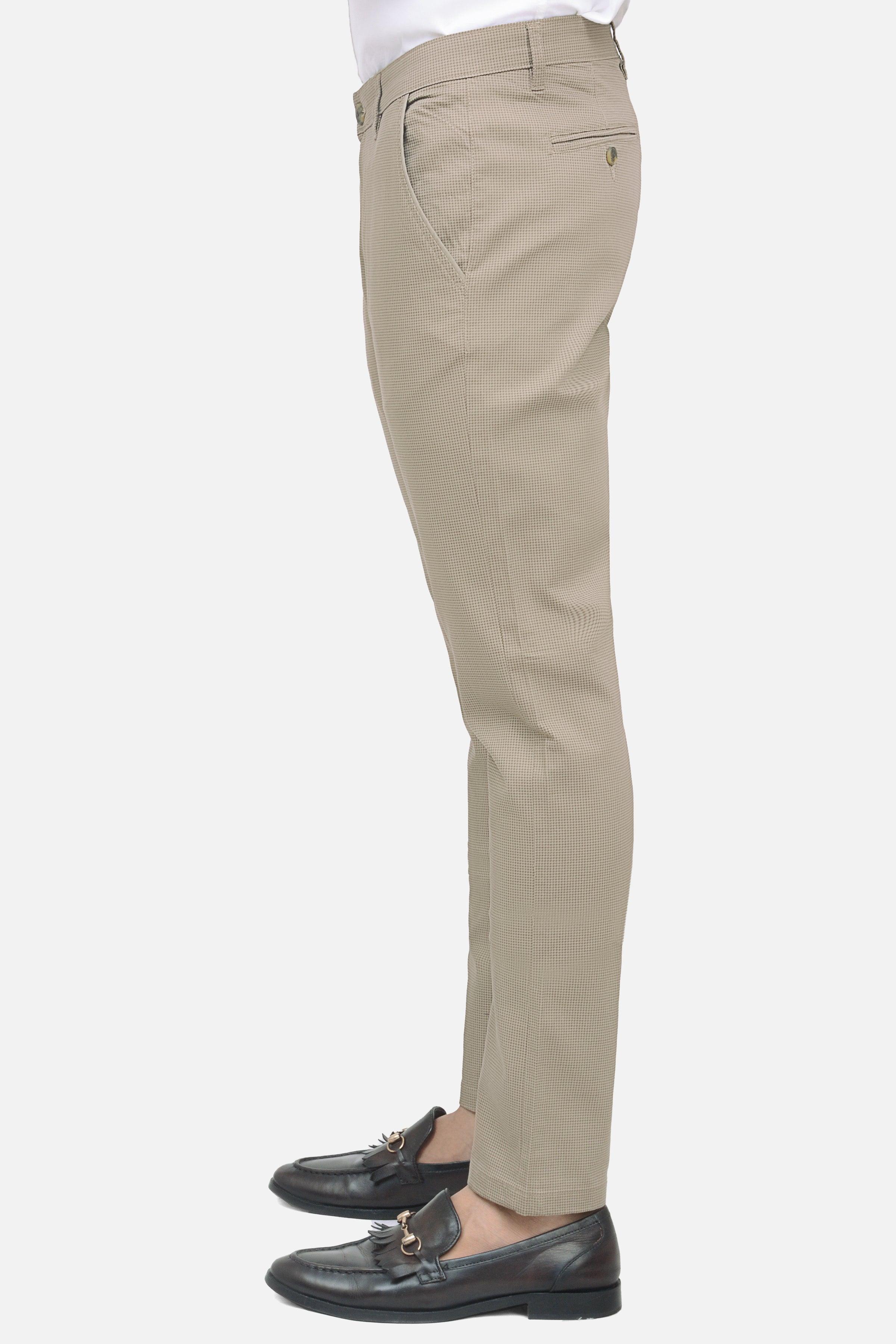 CASUAL PANT KHAKI BROWN at Charcoal Clothing