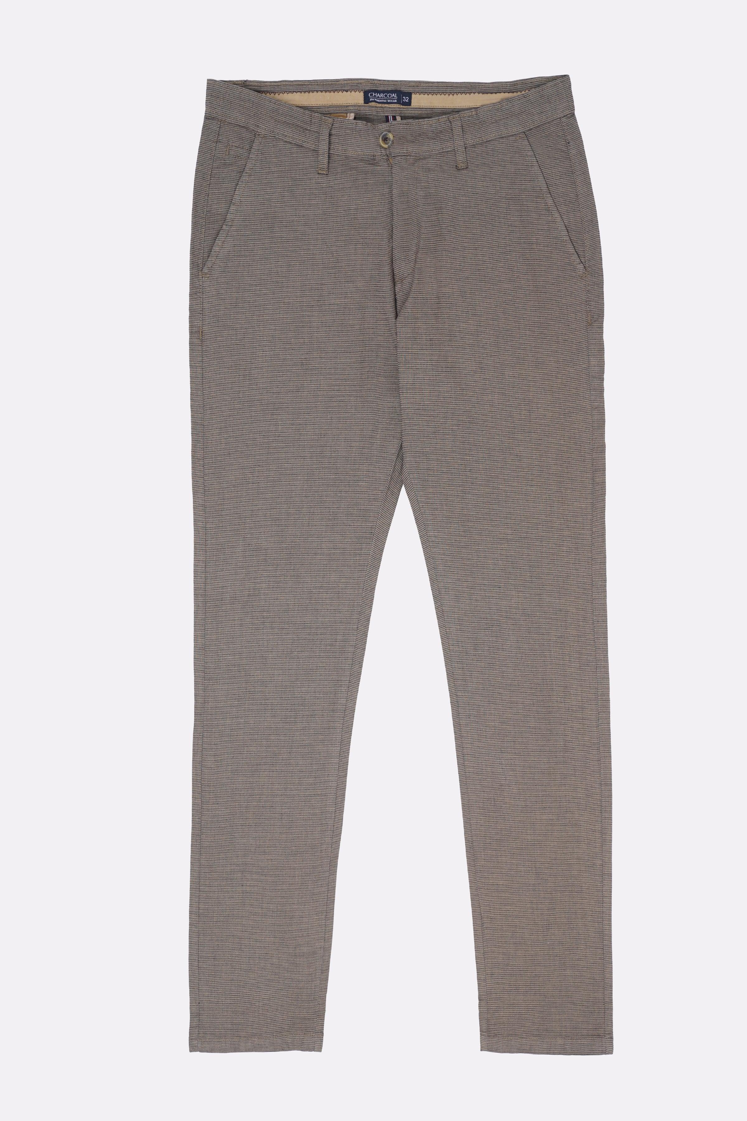 CASUAL PANT KHAKI at Charcoal Clothing