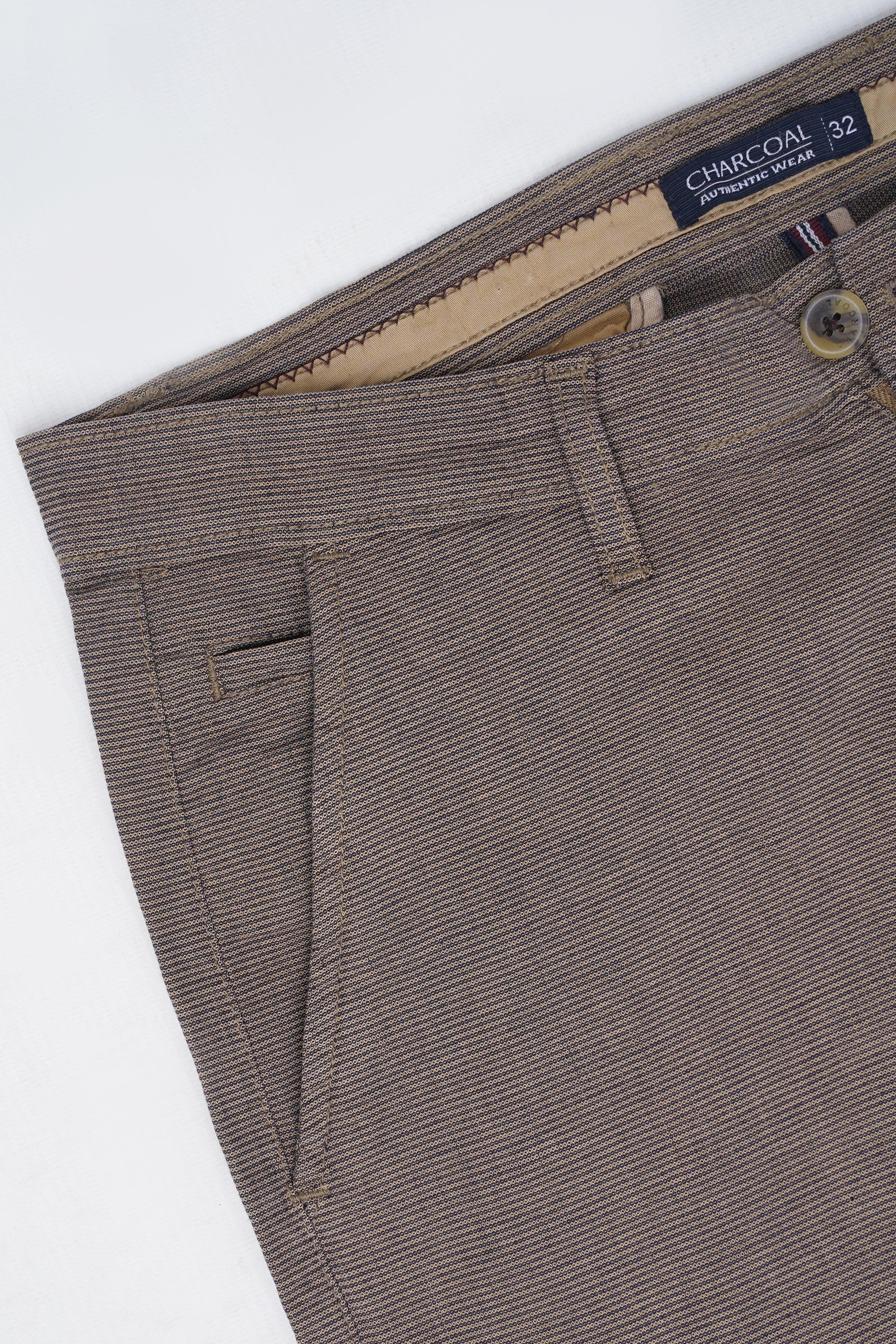 CASUAL PANT KHAKI at Charcoal Clothing