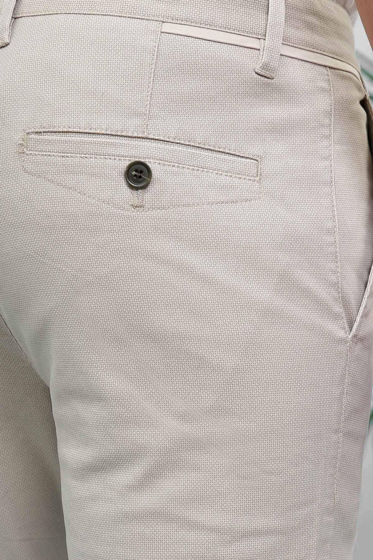 CASUAL PANT SLIM FIT BEIGE at Charcoal Clothing