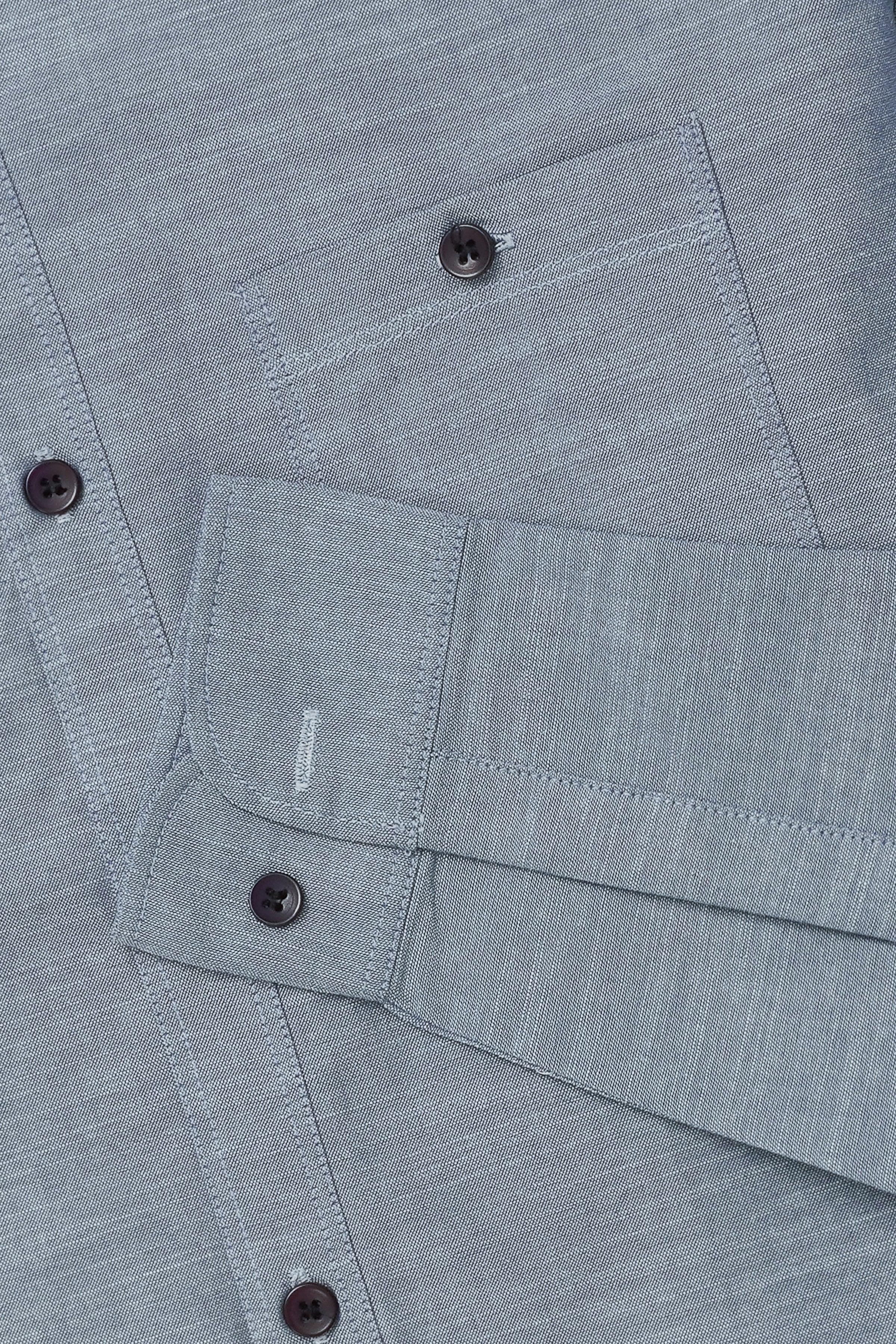 CASUAL SHIRT BLUE at Charcoal Clothing