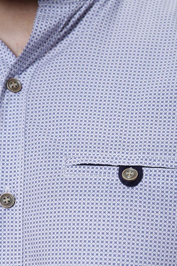 CASUAL SHIRT FULL SLEEVE SKY BLUE SLIM FIT PRE FALL at Charcoal Clothing