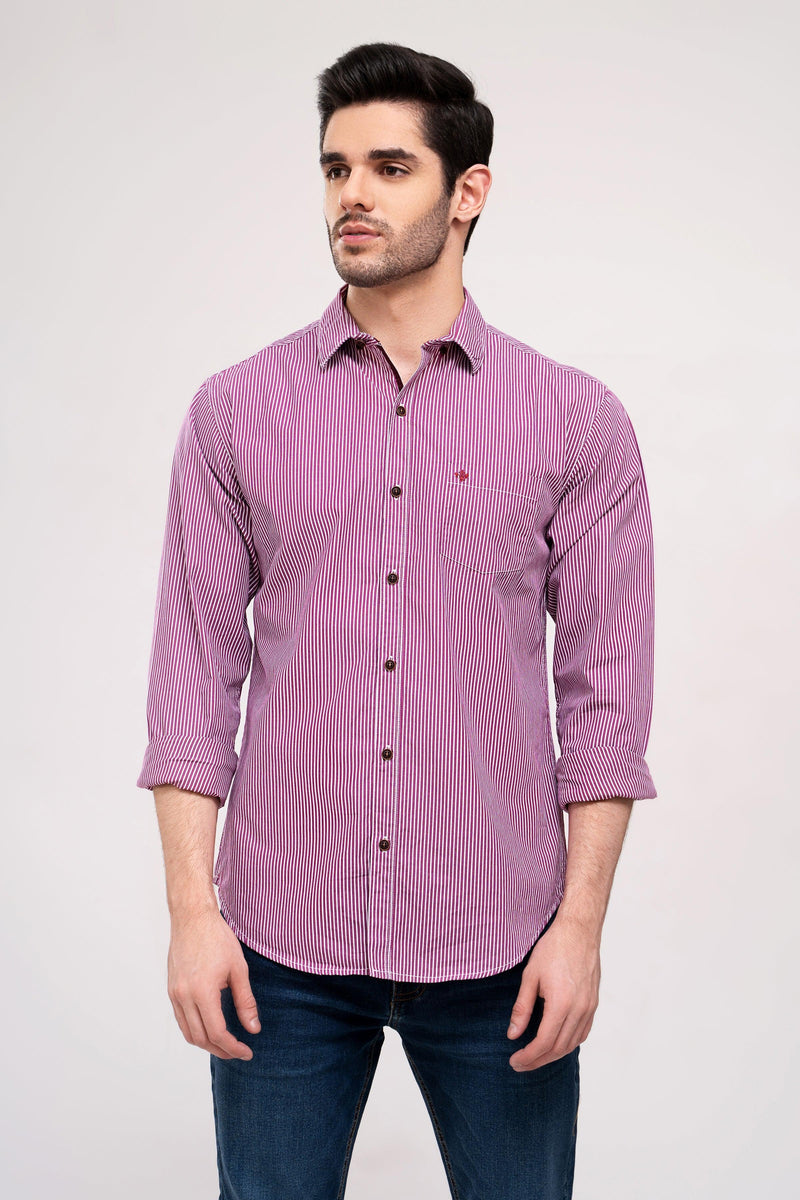CASUAL SHIRT PINK Charcoal Clothing