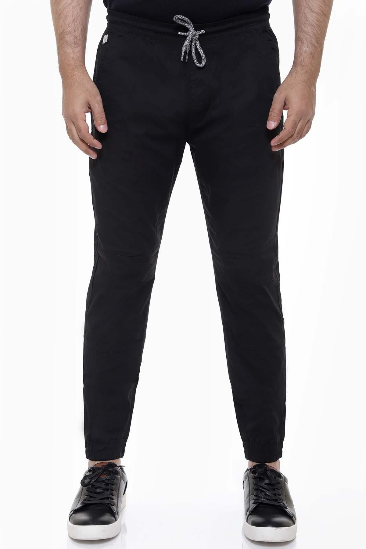 CASUAL TROUSER BLACK at Charcoal Clothing