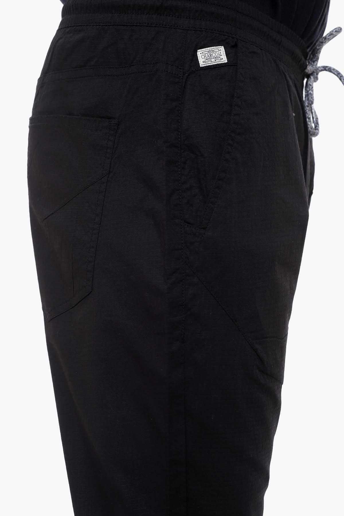 CASUAL TROUSER BLACK at Charcoal Clothing