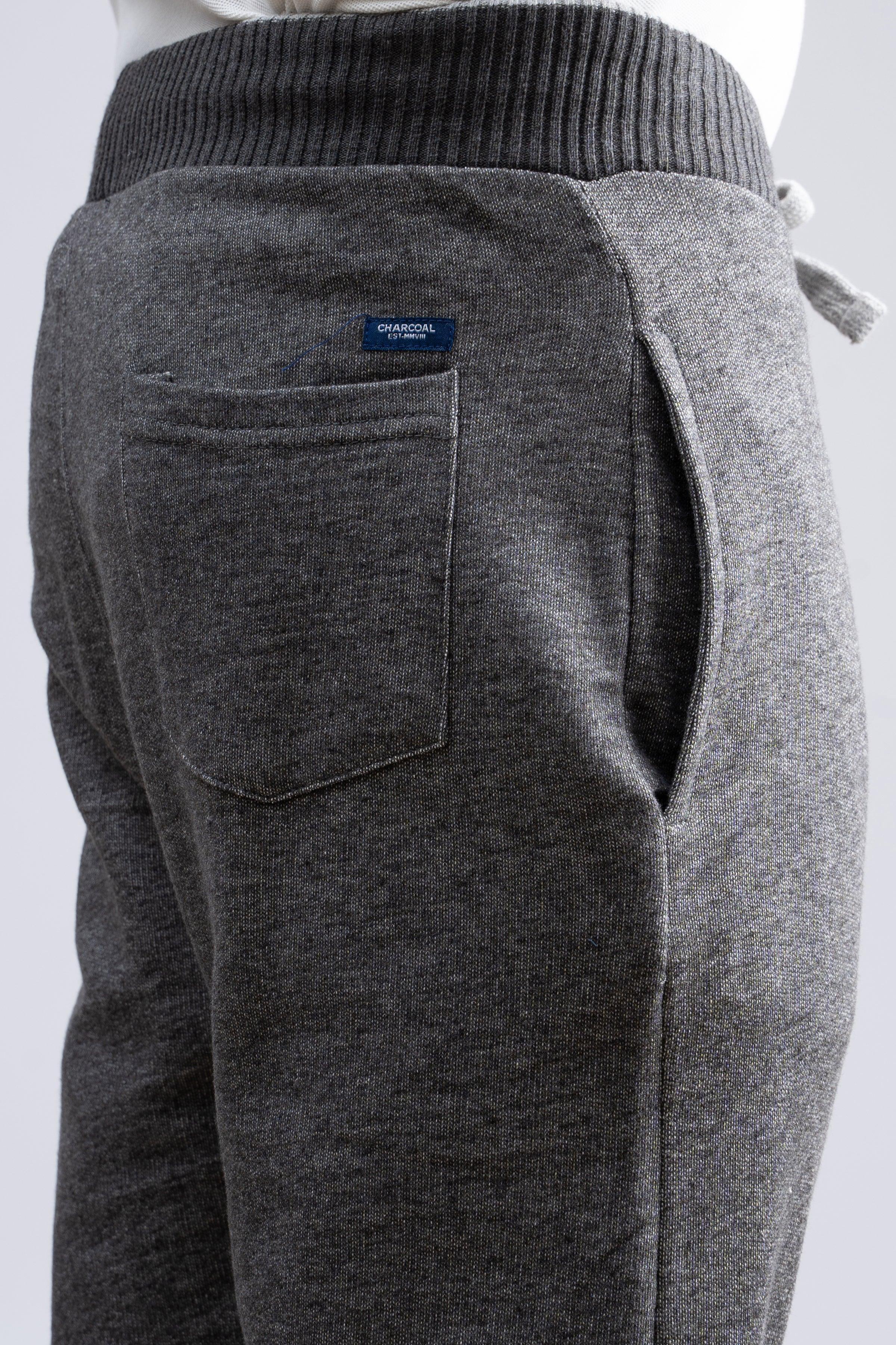 CASUAL TROUSER DARK GREY at Charcoal Clothing