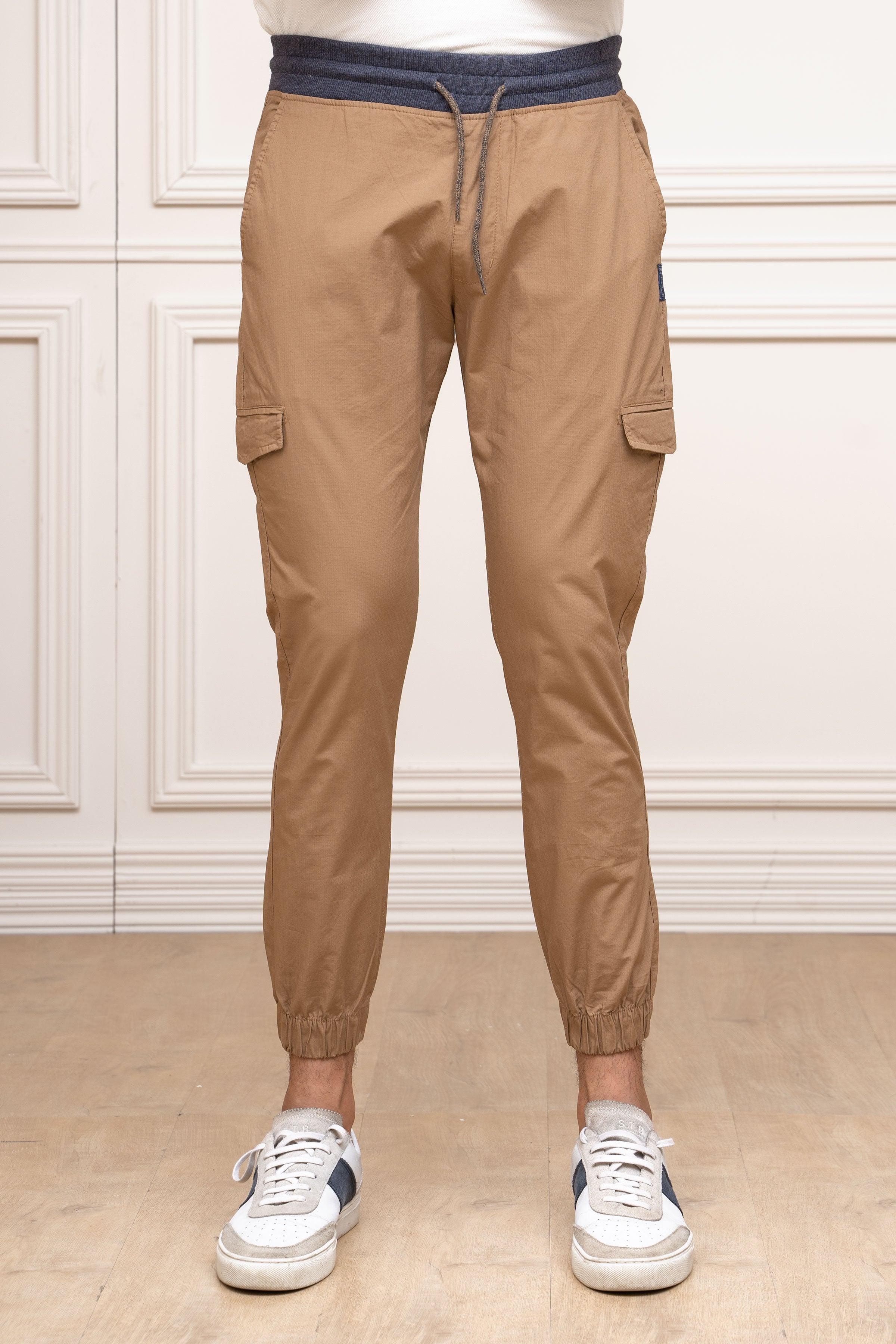 CASUAL TROUSER KHAKI at Charcoal Clothing