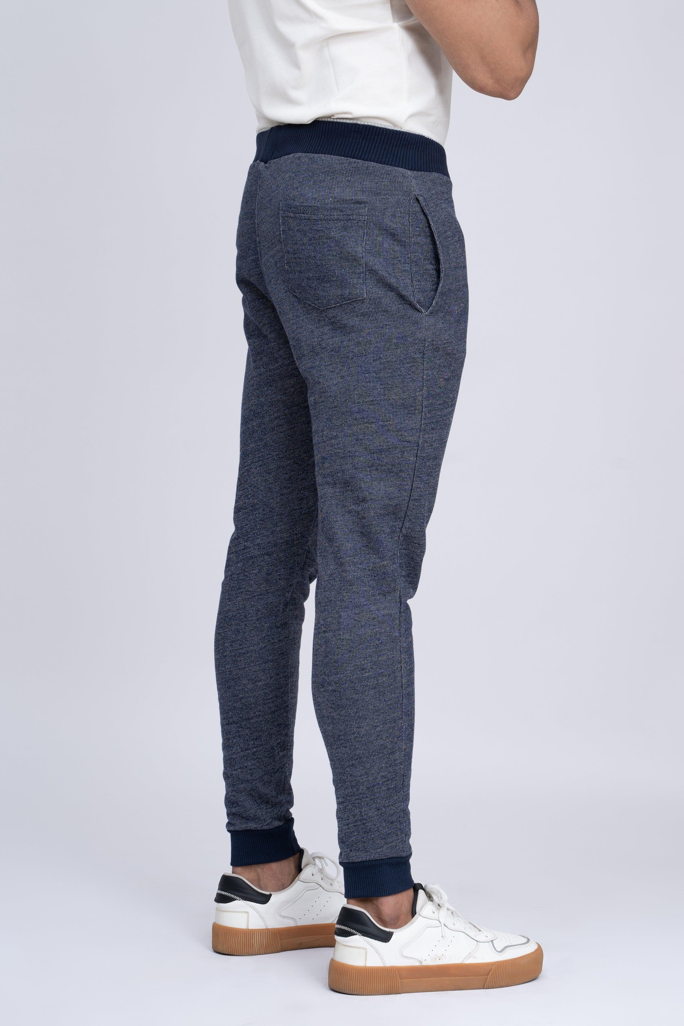 CASUAL TROUSER NAVY at Charcoal Clothing