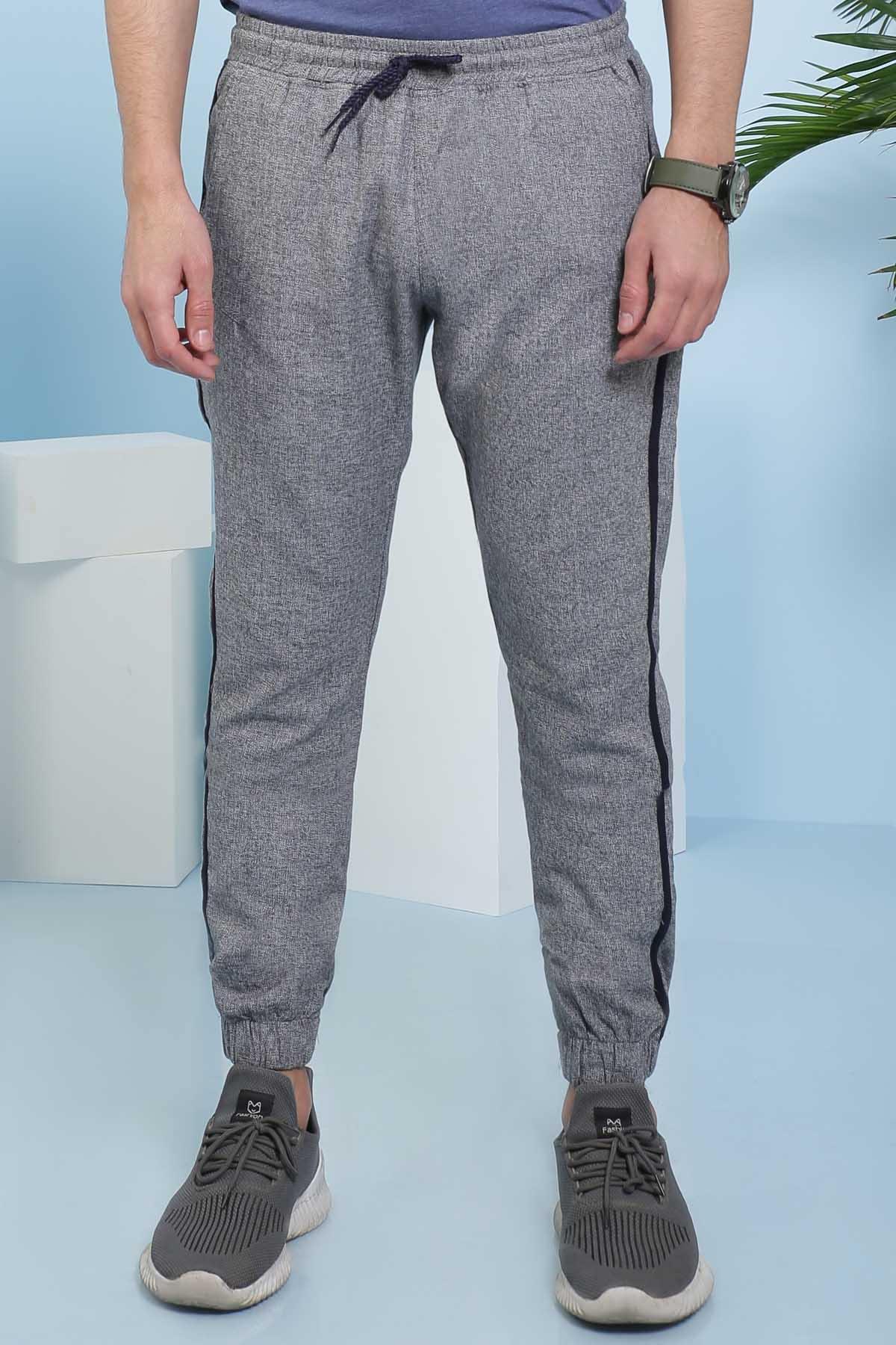 CASUAL TROUSER SLIM FIT GREY at Charcoal Clothing