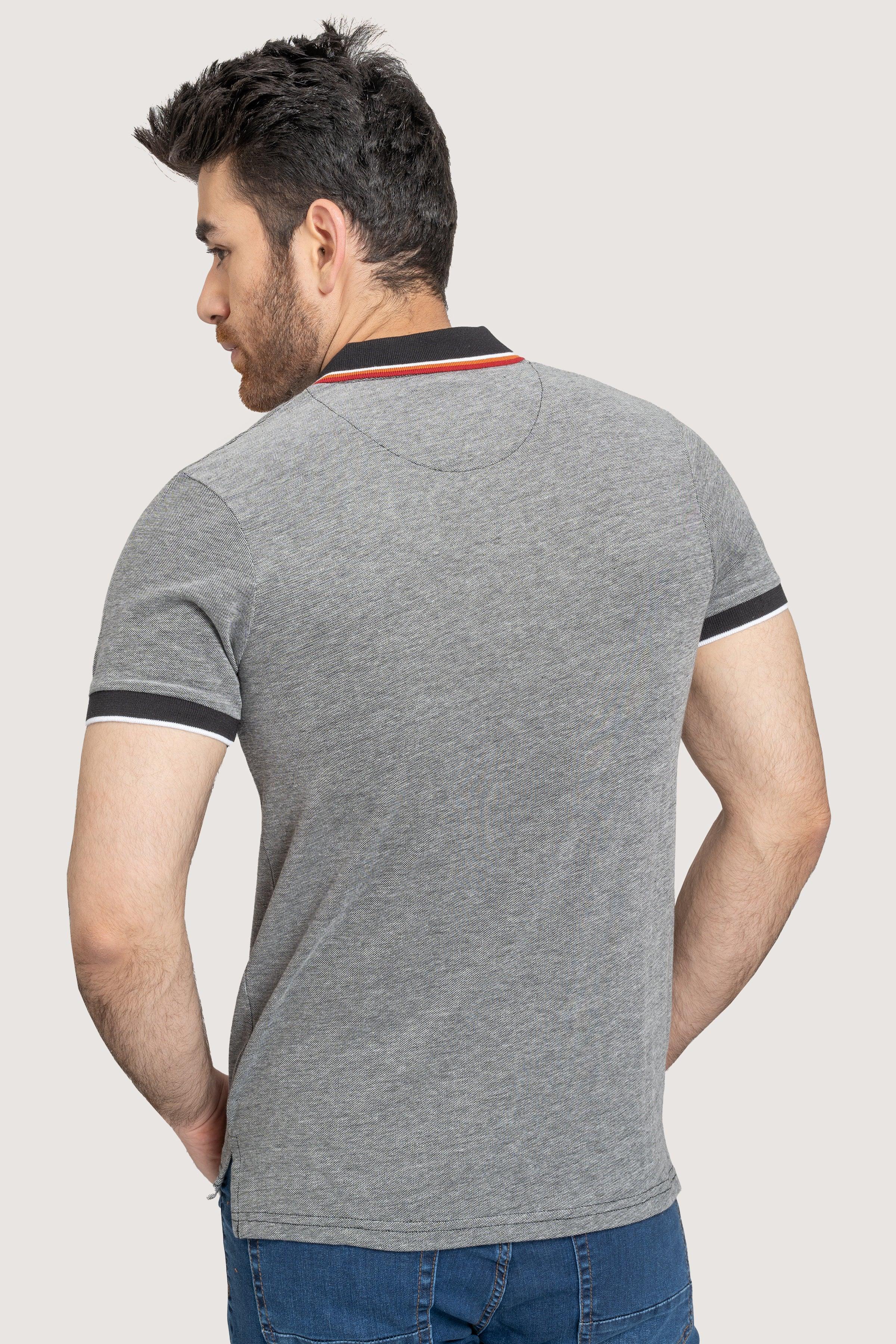 CLASSIC BLACK POLO at Charcoal Clothing