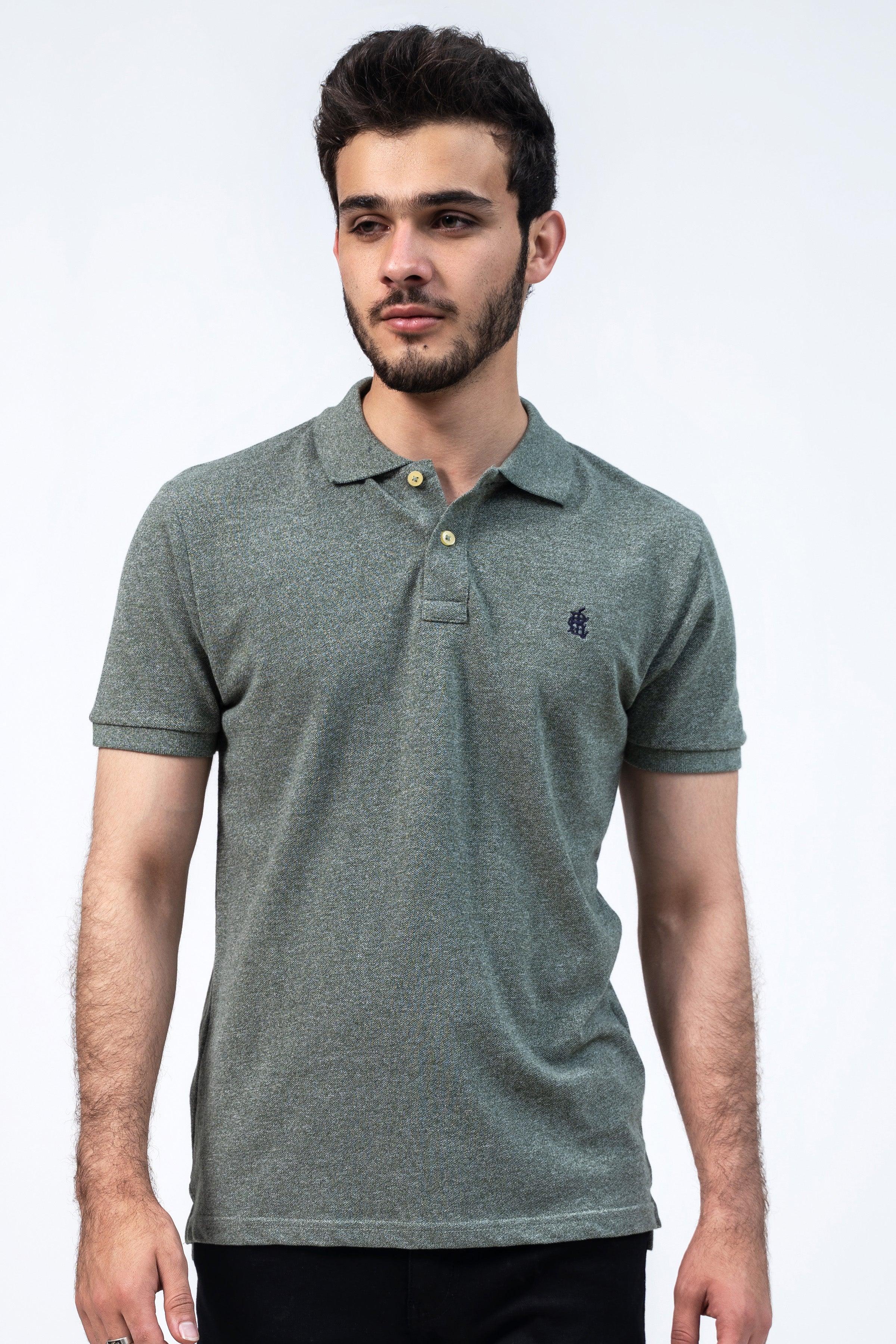 CLASSIC POLO GREEN at Charcoal Clothing