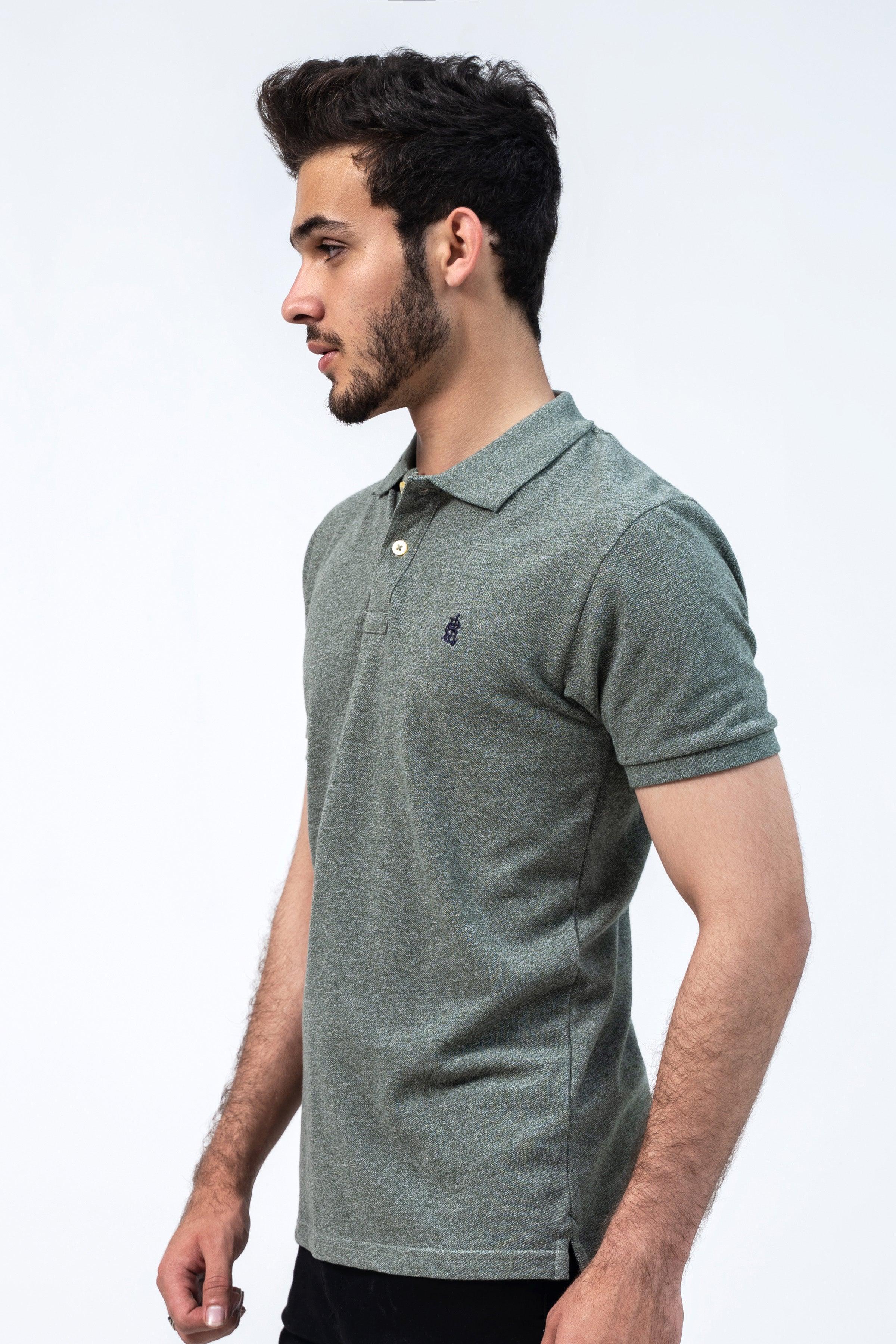 CLASSIC POLO GREEN at Charcoal Clothing
