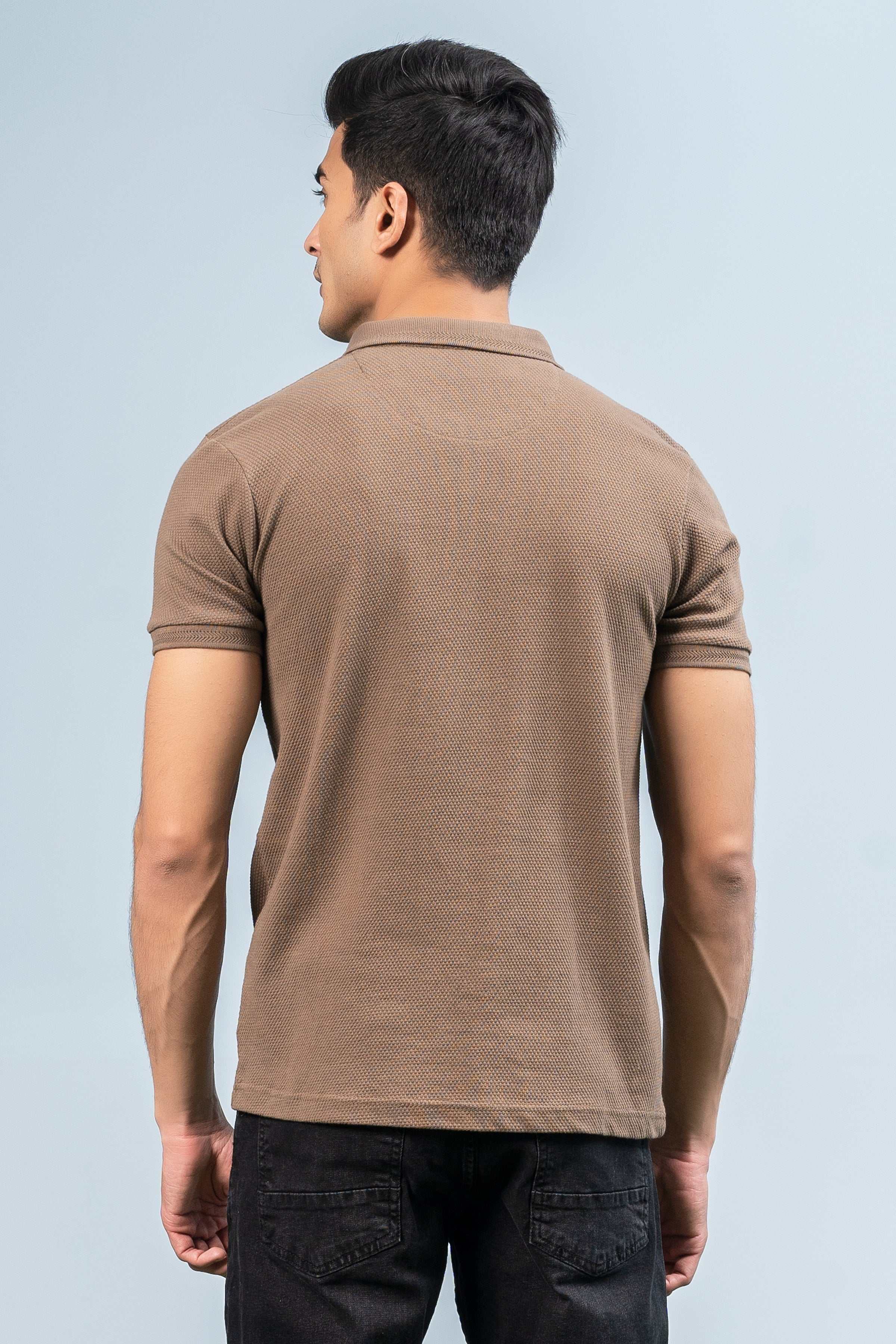 CLASSIC POLO KHAKI at Charcoal Clothing