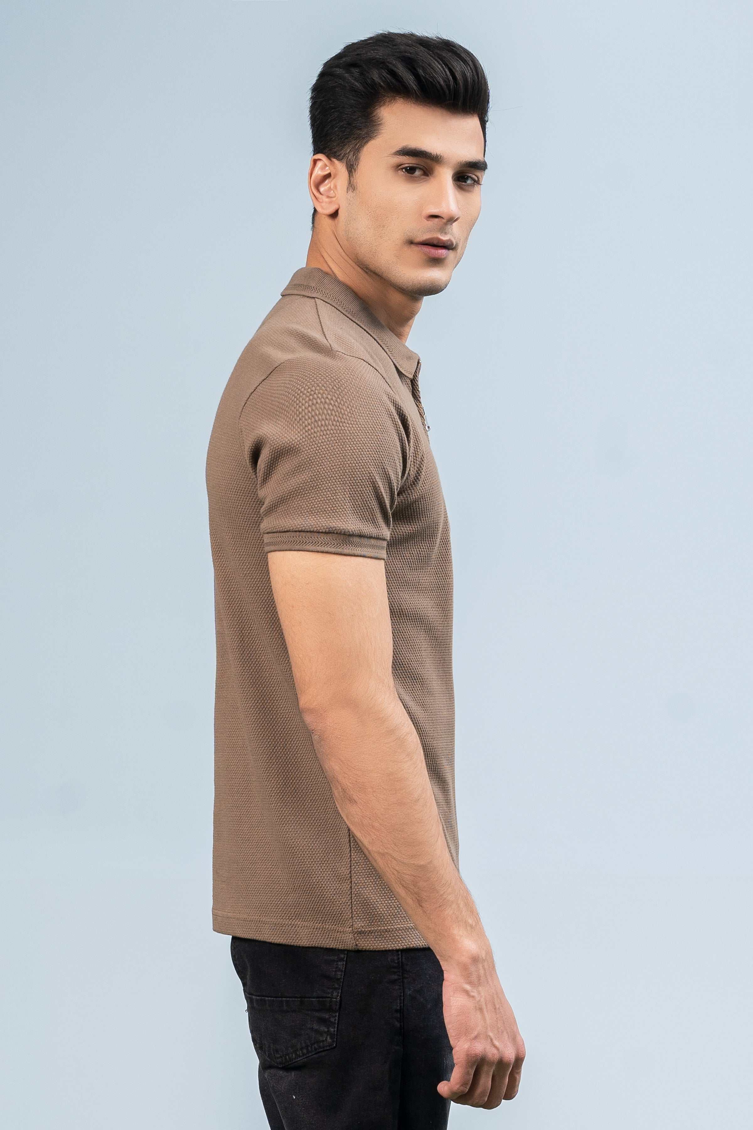 CLASSIC POLO KHAKI at Charcoal Clothing