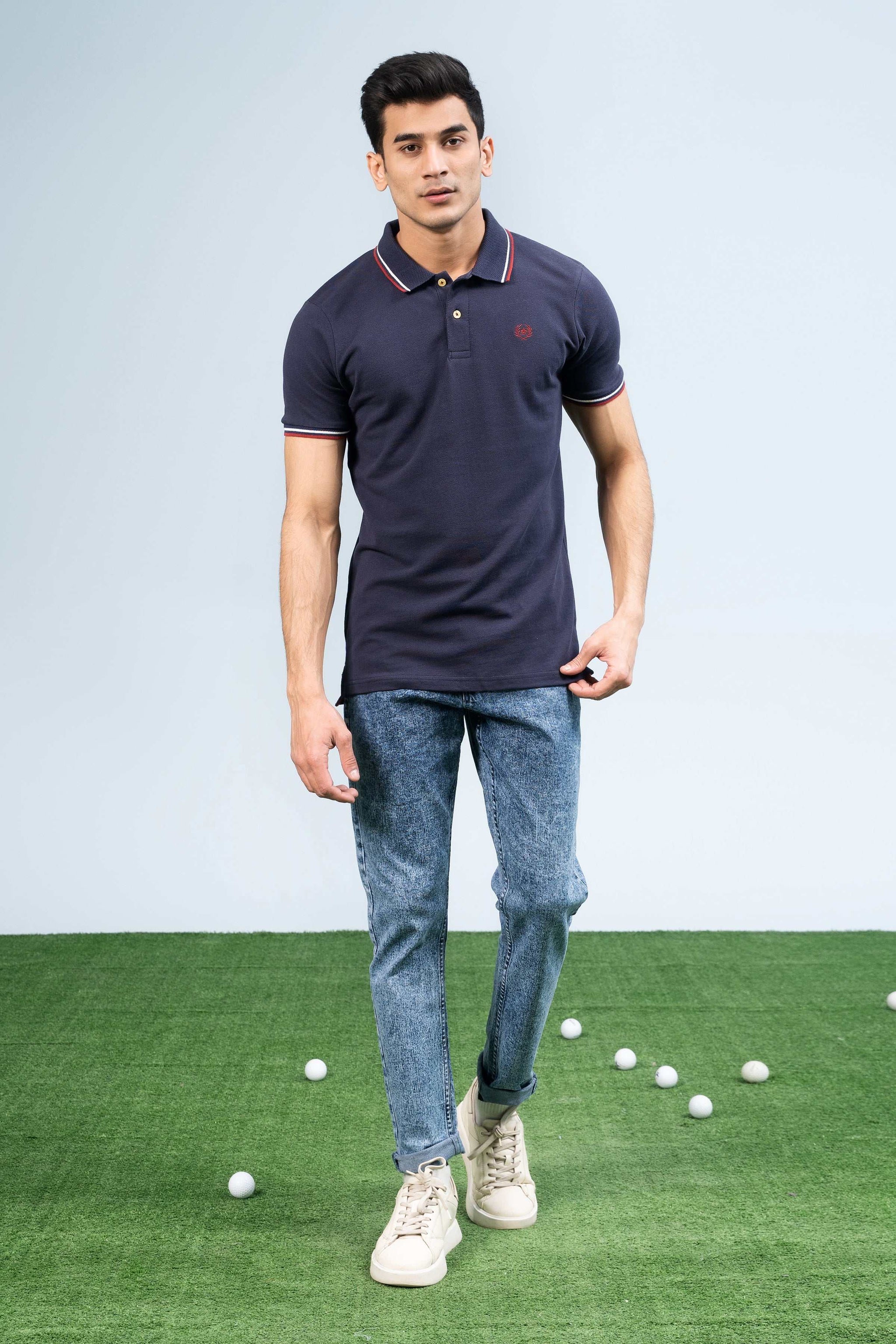 Diesel Navy Polo Shirts main image 1
