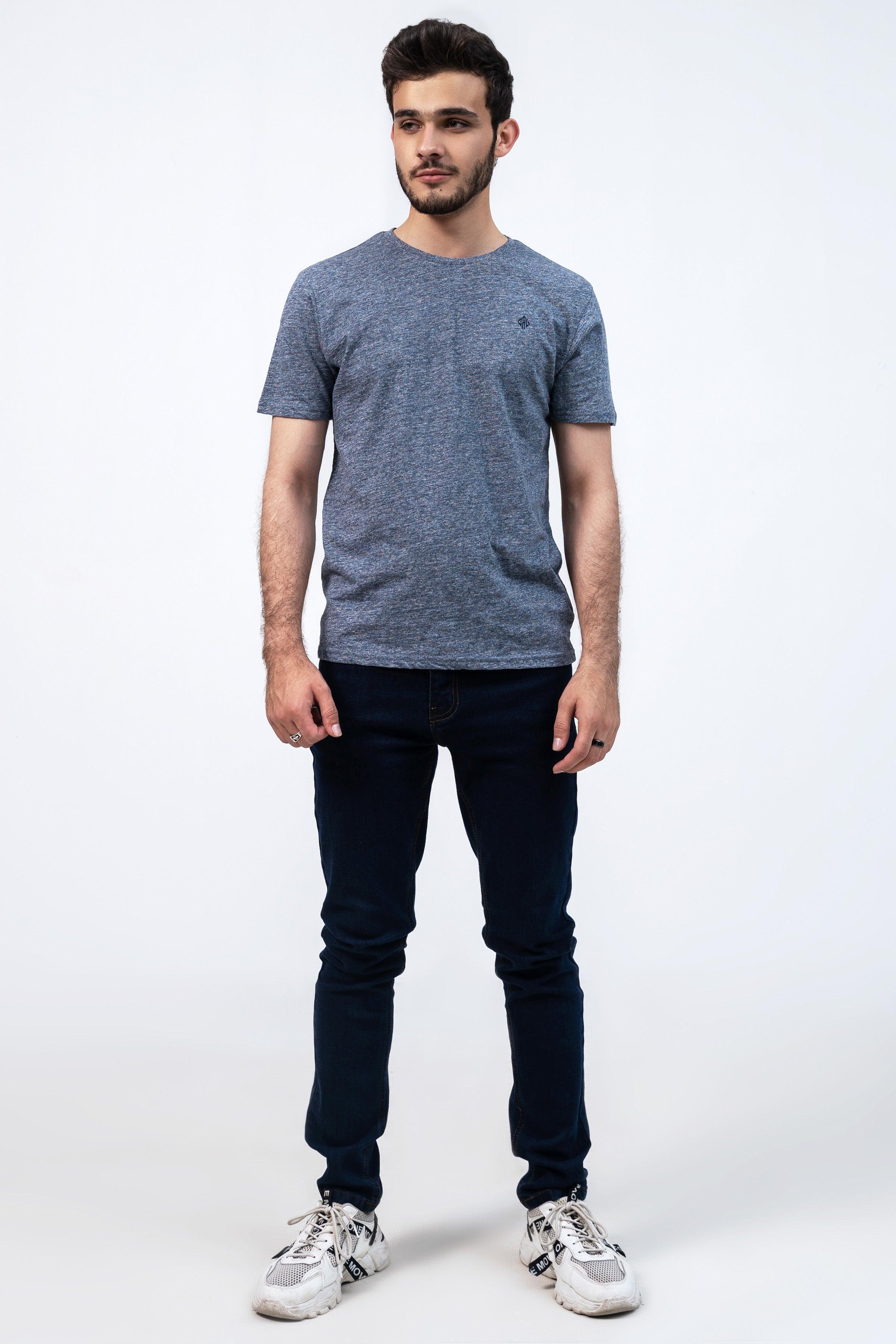 CLASSIC T SHIRT NAVY at Charcoal Clothing