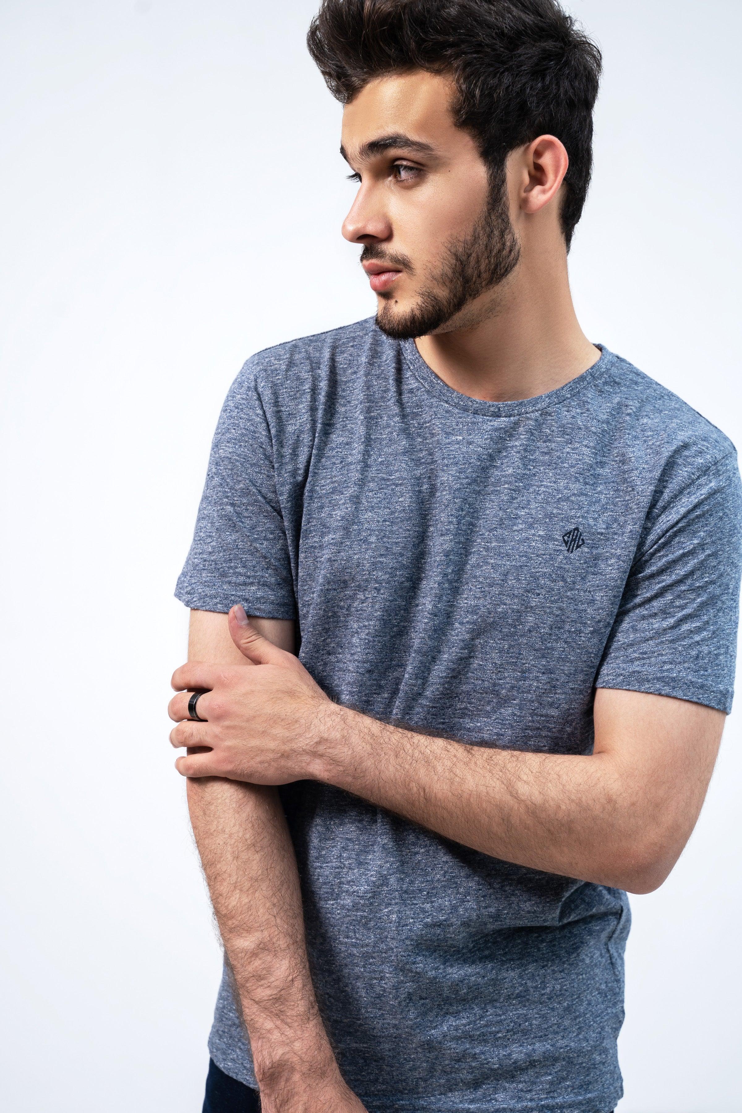 CLASSIC T SHIRT NAVY at Charcoal Clothing