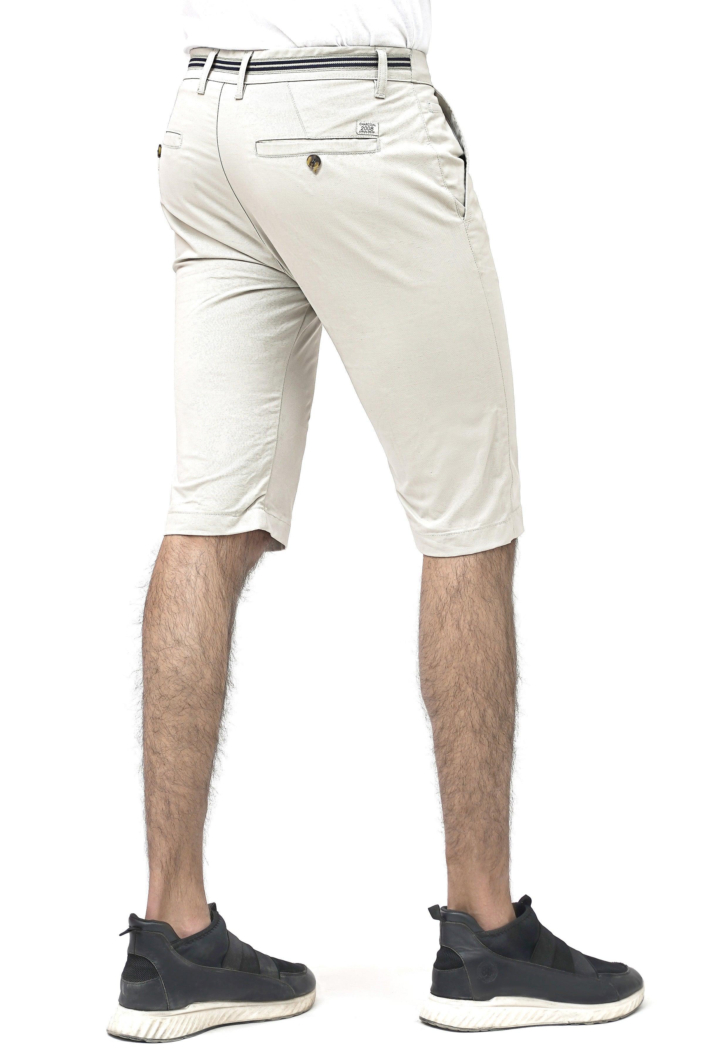 CROSS POCKET CHINO STONE SHORTS at Charcoal Clothing