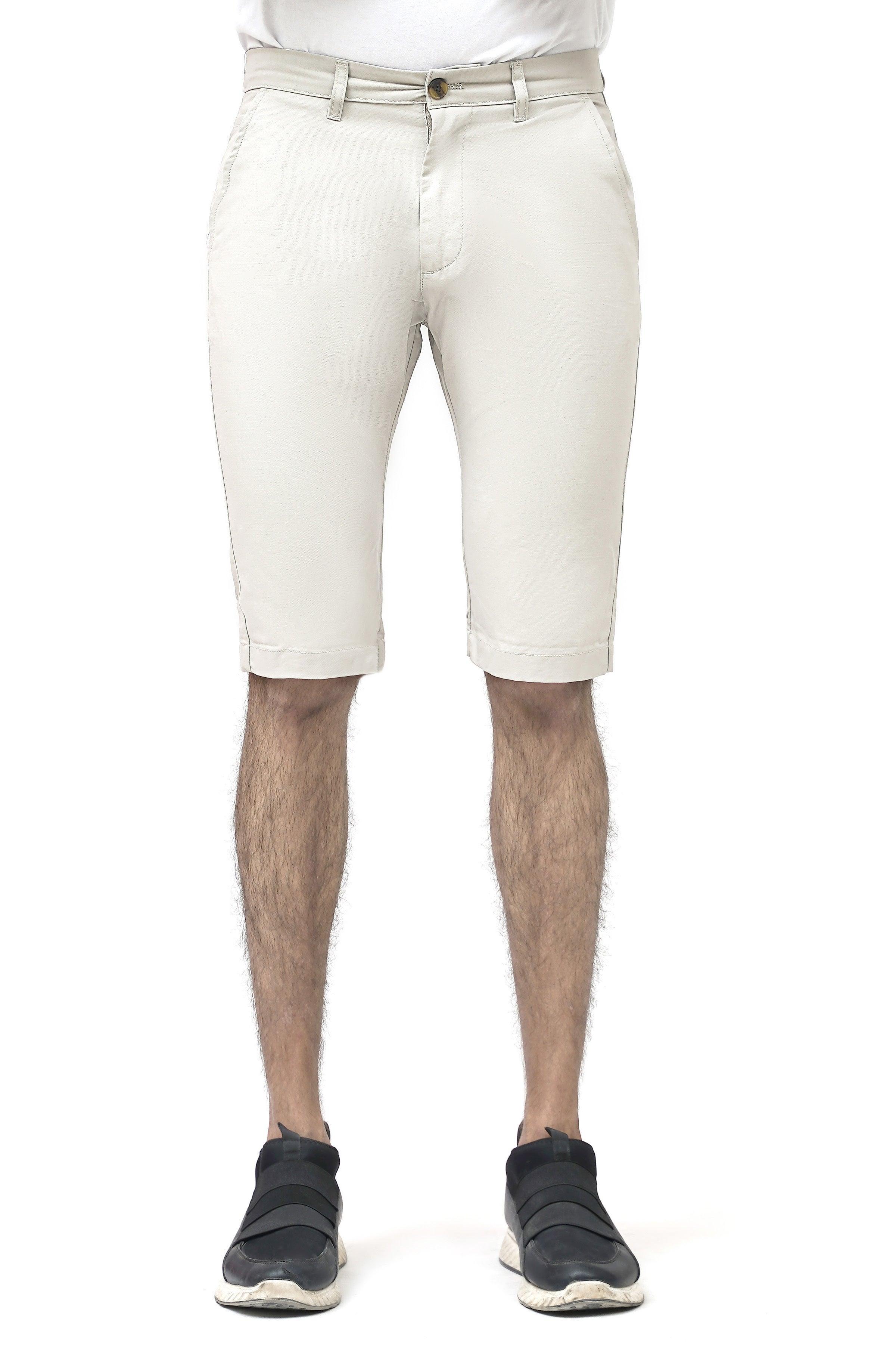 CROSS POCKET CHINO STONE SHORTS at Charcoal Clothing