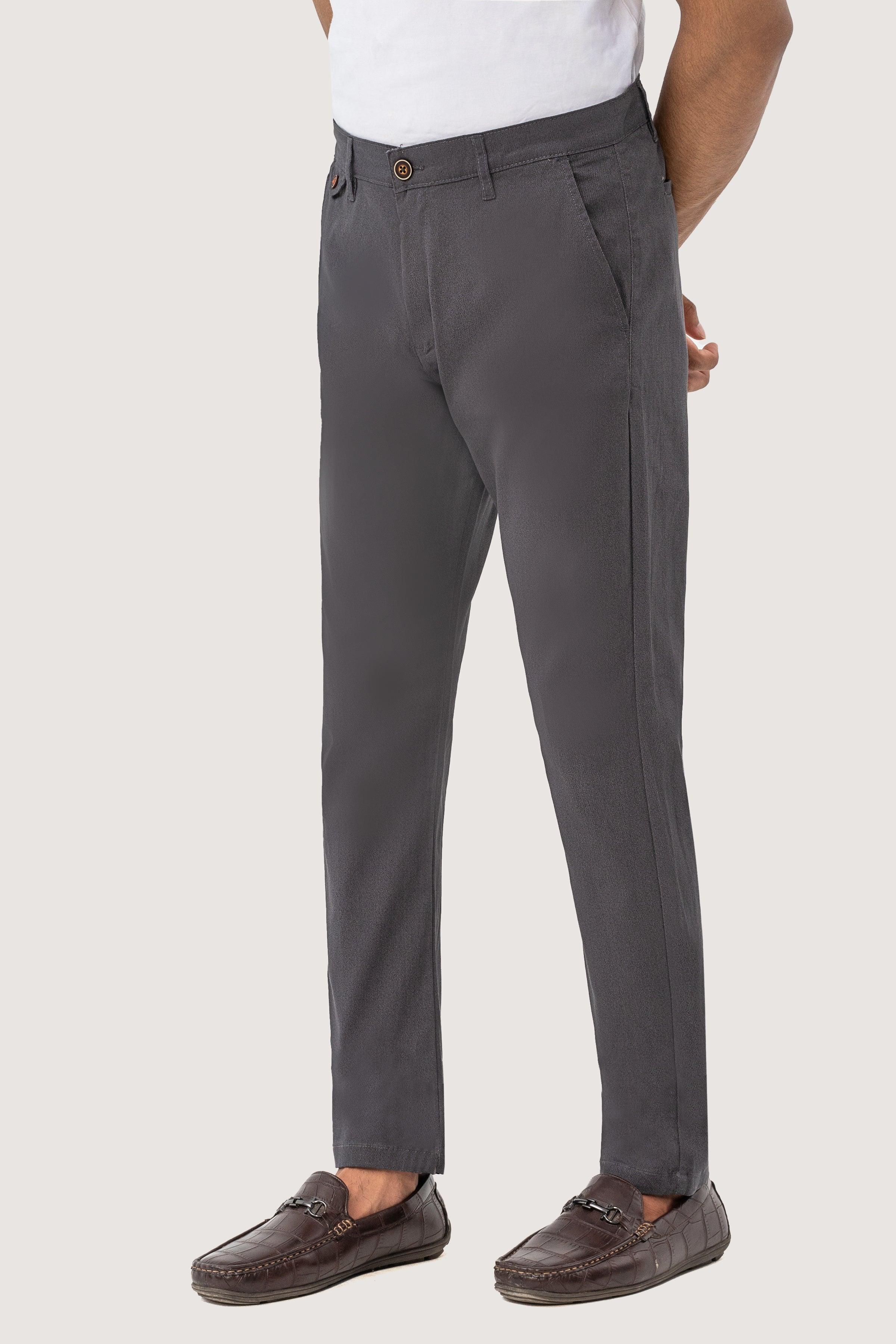 CROSS POCKET PRINTED PANT CHARCOAL at Charcoal Clothing