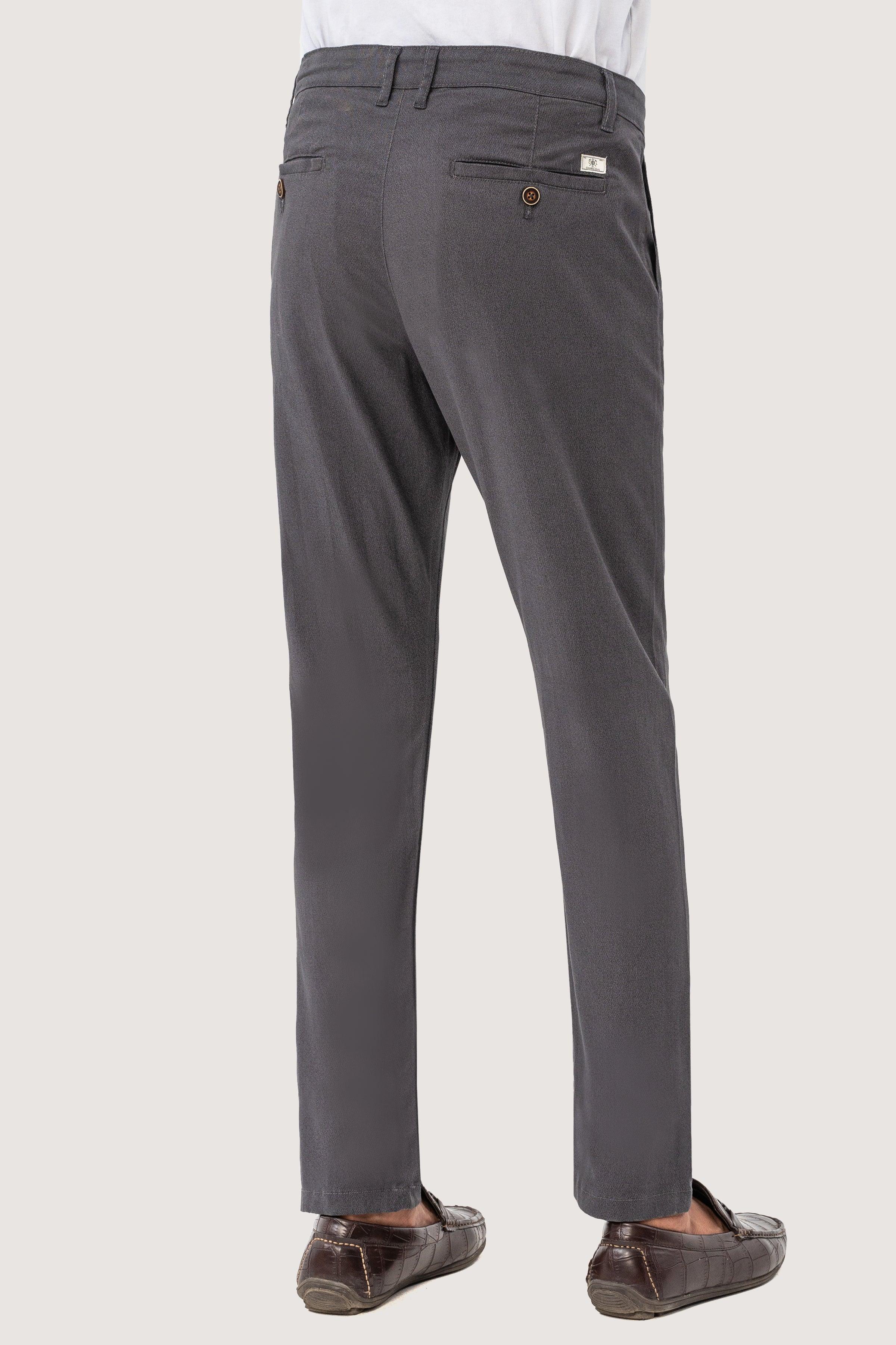 CROSS POCKET PRINTED PANT CHARCOAL at Charcoal Clothing