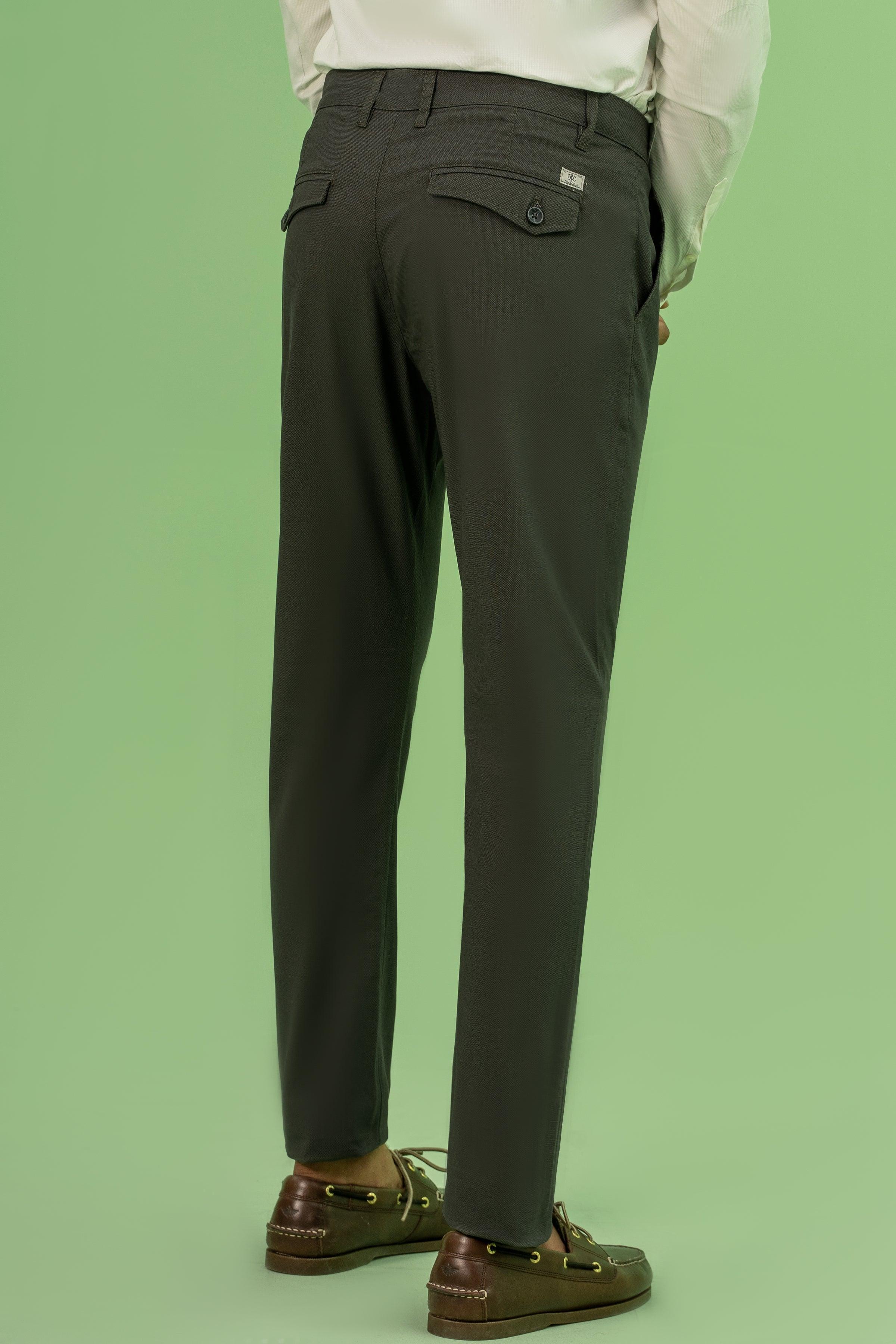 CROSS POCKET PRINTED PANT DARK GREY at Charcoal Clothing