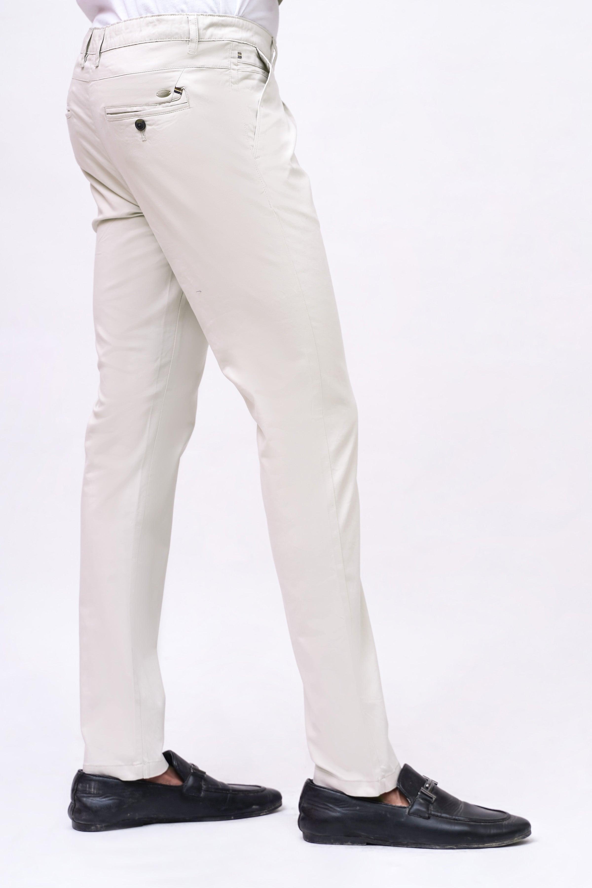 CROSS POCKET SATIN PANT BEIGE at Charcoal Clothing