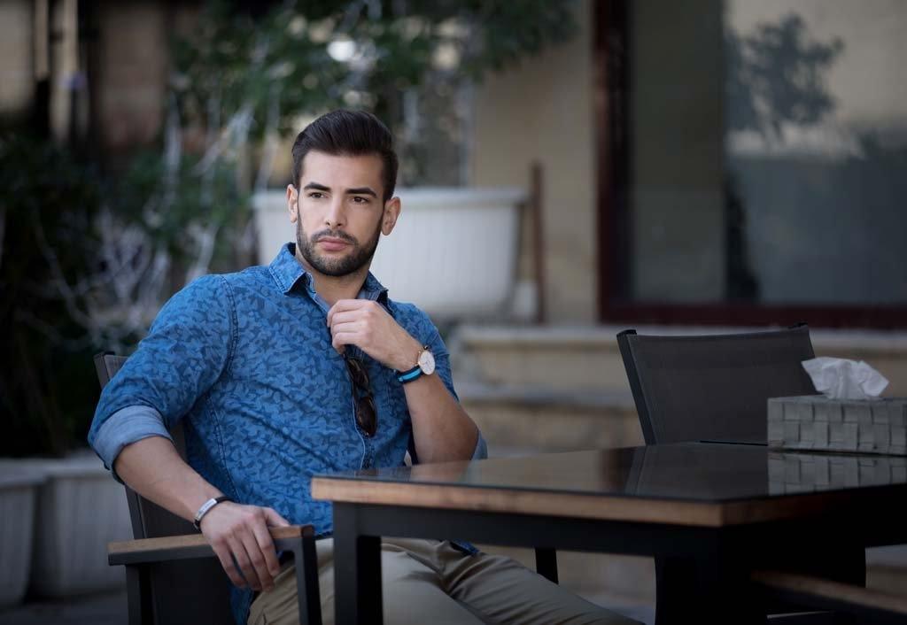Casual Shirt Denim Blue at Charcoal Clothing