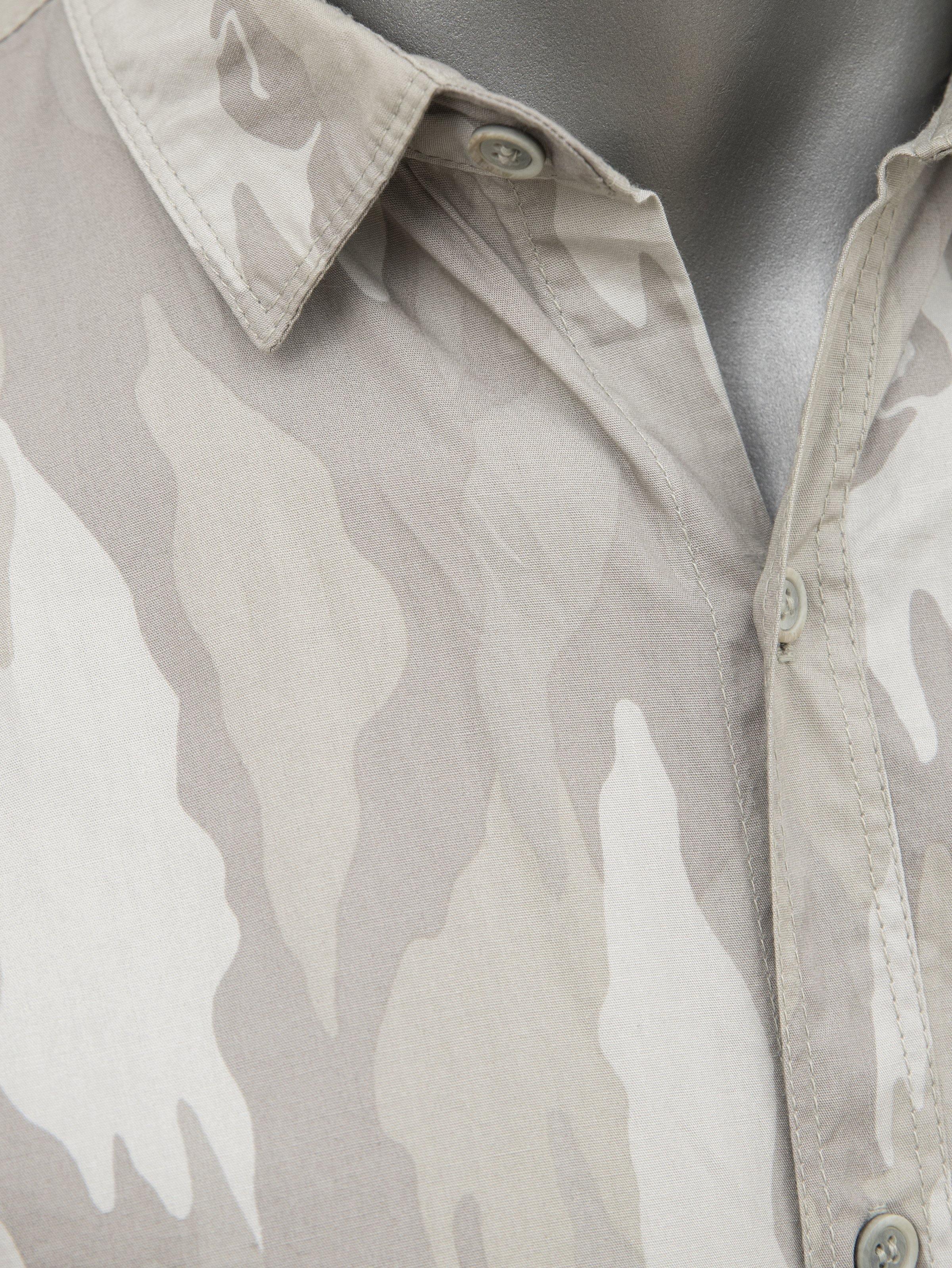 Casual Shirt Full Sleeves Light Grey at Charcoal Clothing