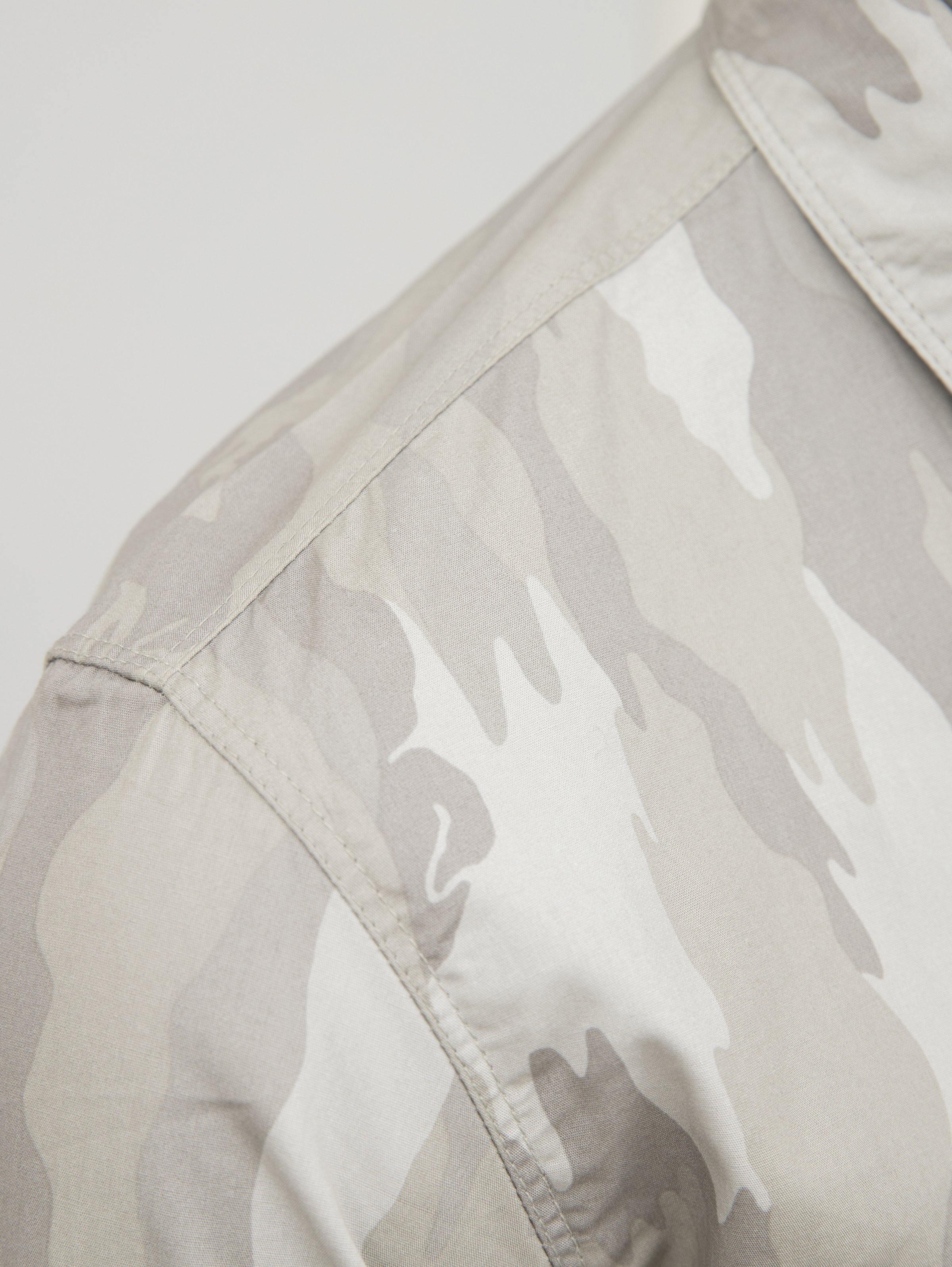 Casual Shirt Full Sleeves Light Grey at Charcoal Clothing