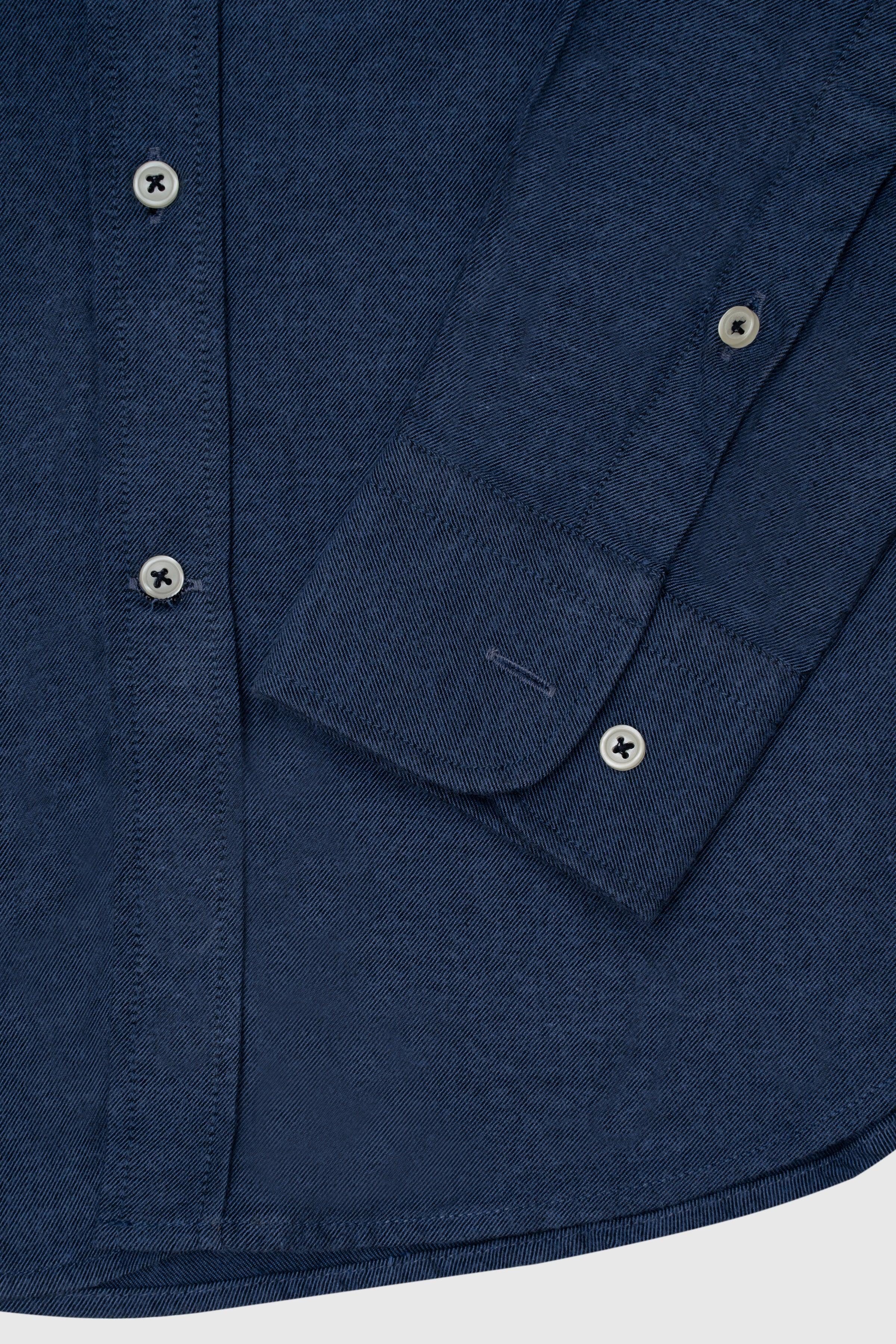 DENIM SHIRT INDIGO at Charcoal Clothing