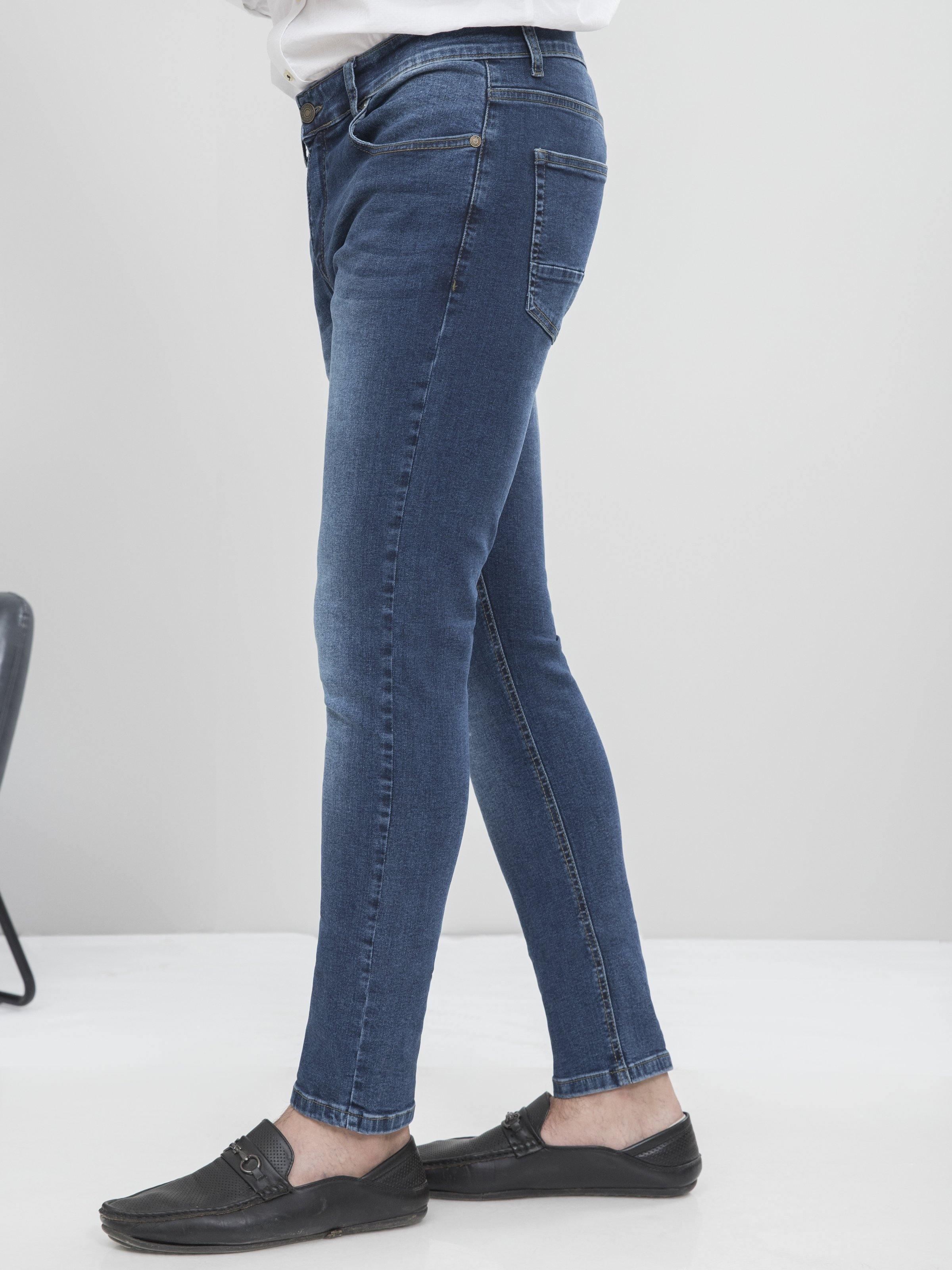 DENIM SLIM FIT JEANS at Charcoal Clothing