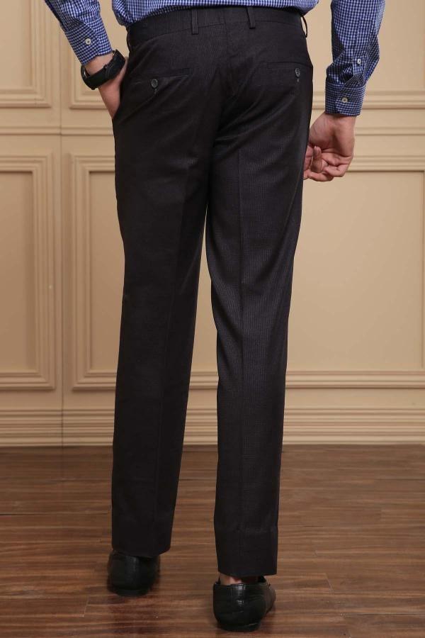 DRESS PANT SLIM FIT BLACK at Charcoal Clothing