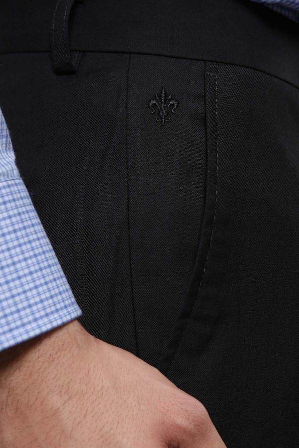 DRESS PANT SMART FIT BLACK at Charcoal Clothing