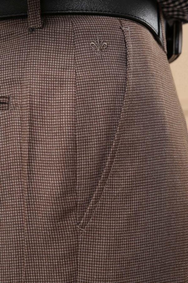 DRESS PANT SMART FIT BROWN at Charcoal Clothing
