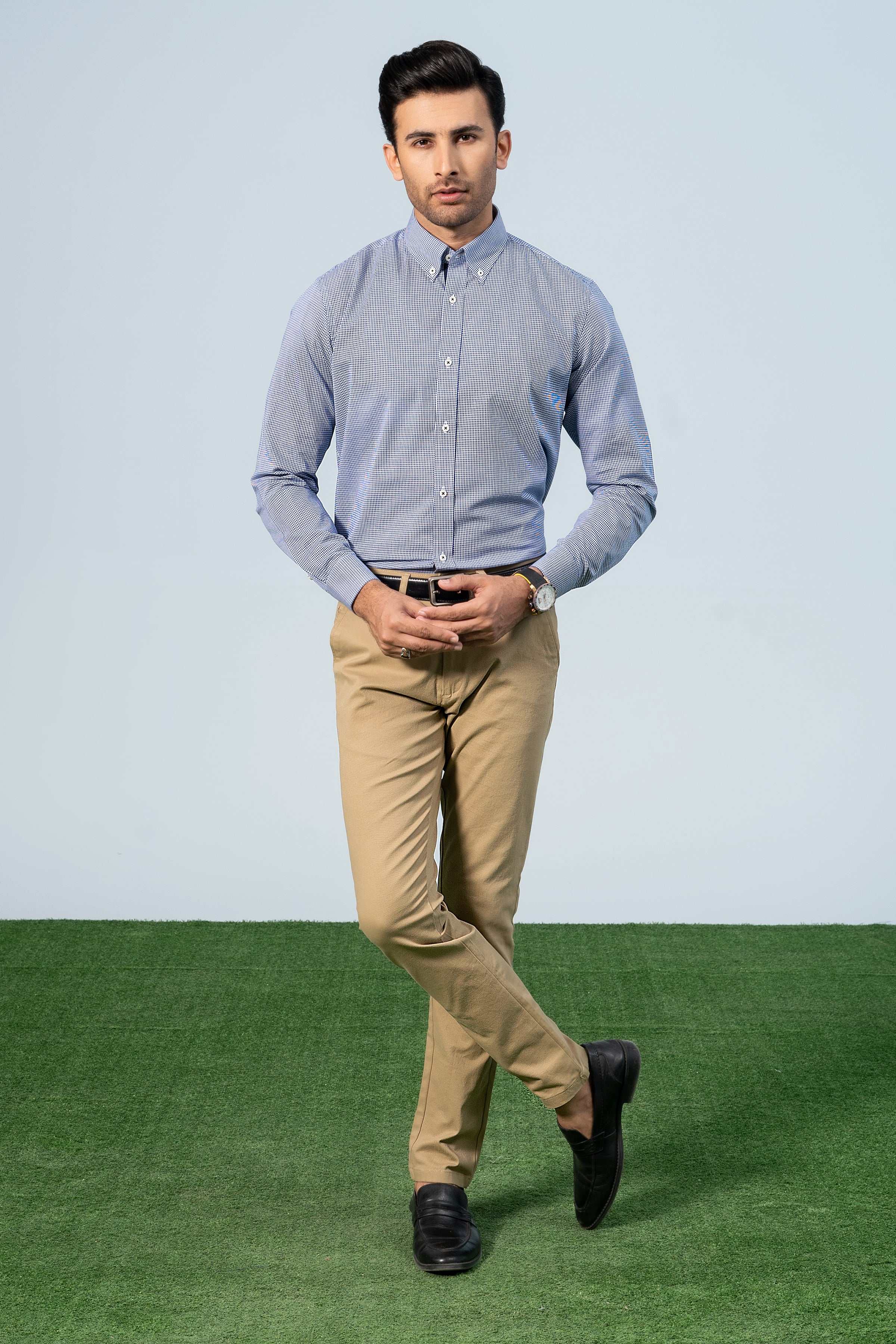 SEMI FORMAL NAVY WHITE - Charcoal Clothing