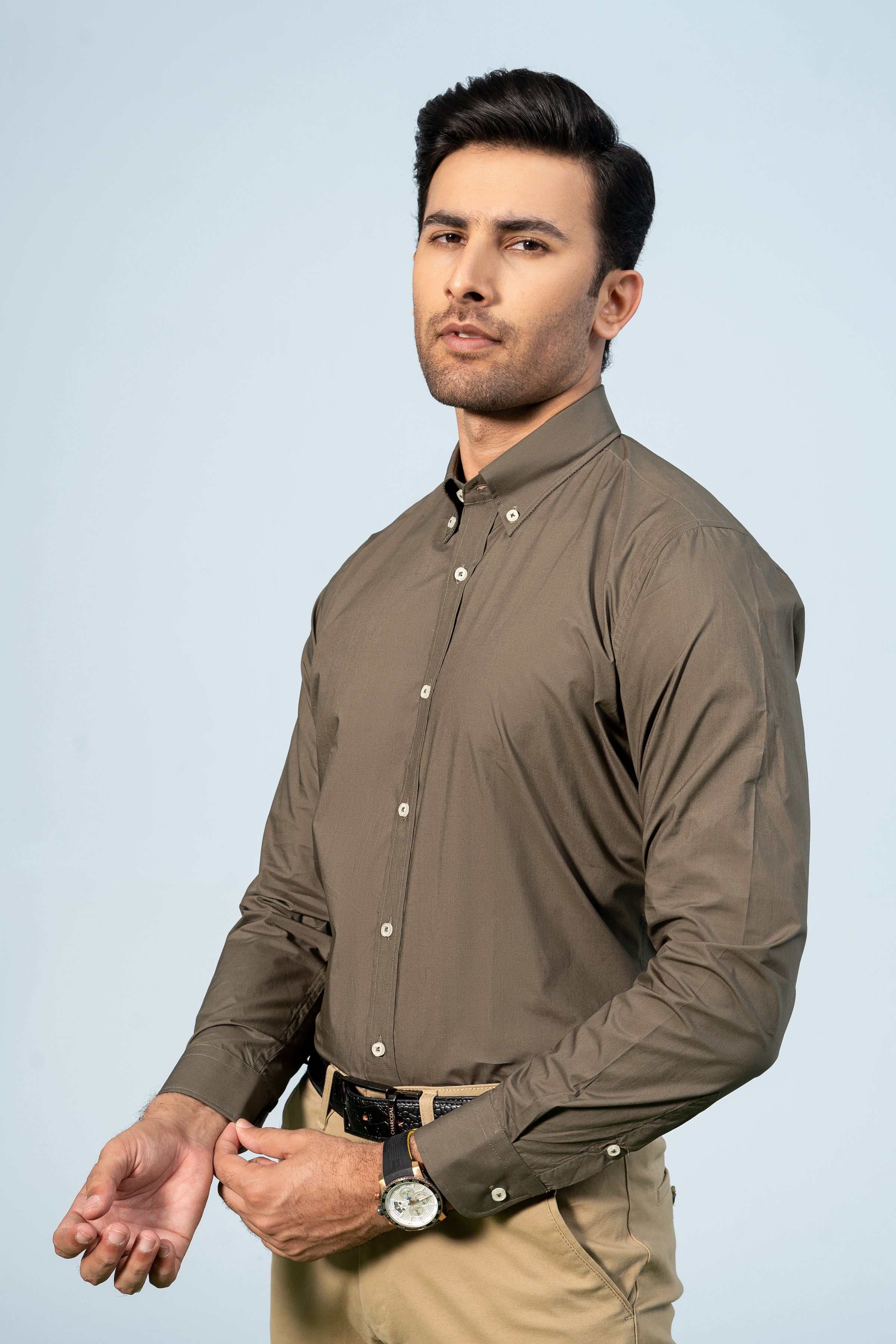 SEMI FORMAL OLIVE - Charcoal Clothing