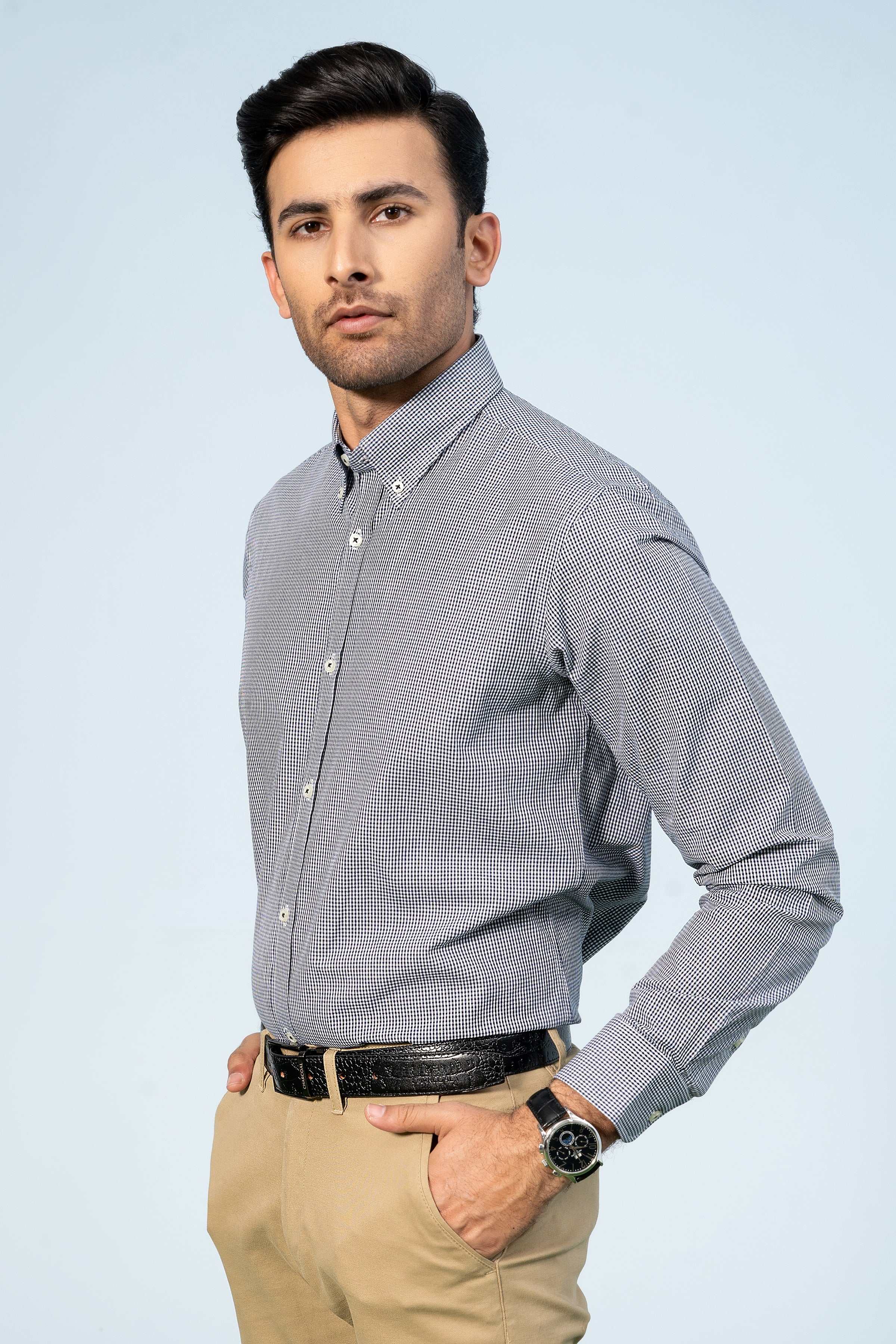 SEMI FORMAL BLACK WHITE - Charcoal Clothing